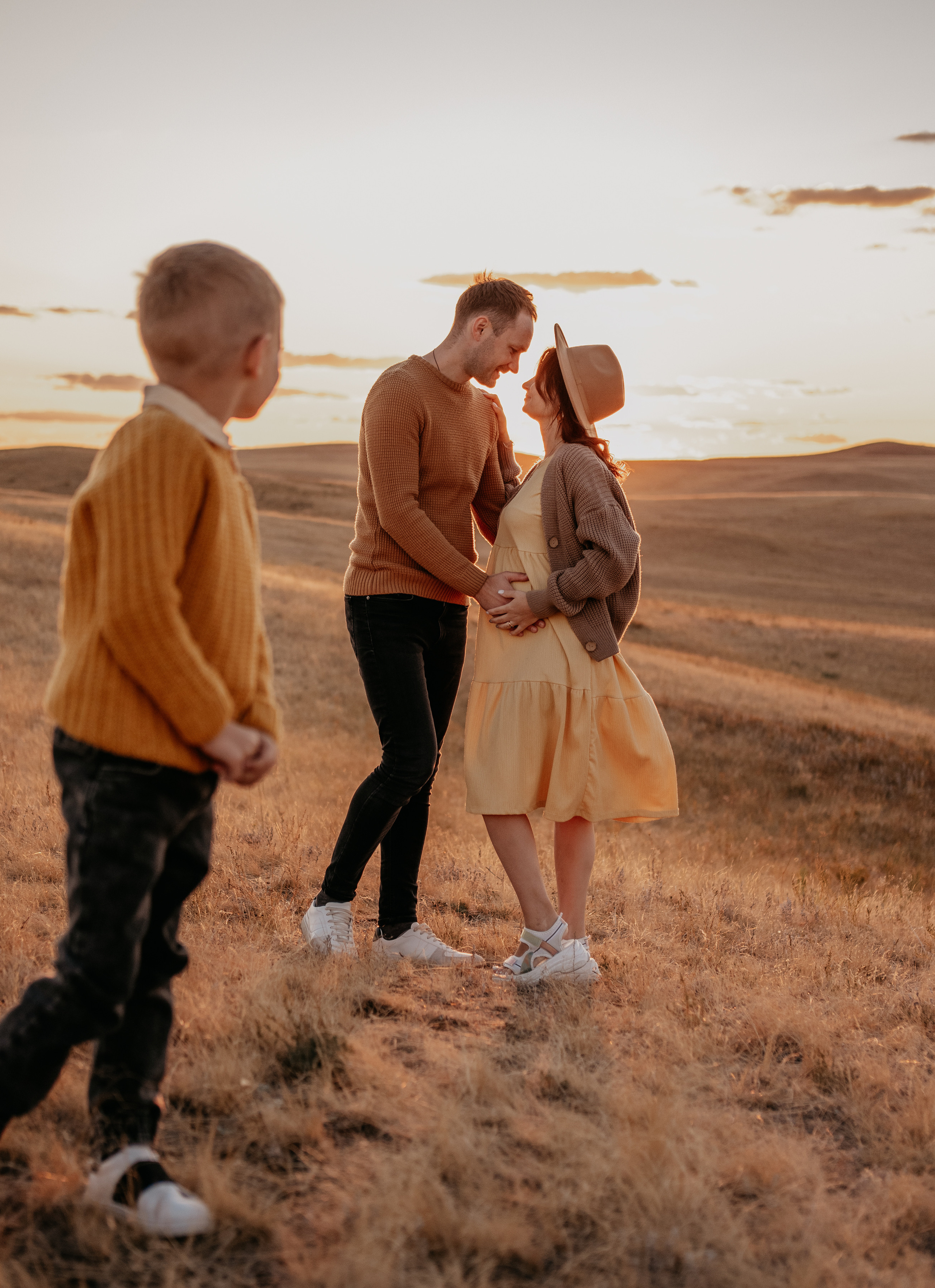 Осенние закаты. Семейный фотограф в Оренбурге Юлия Зиборева