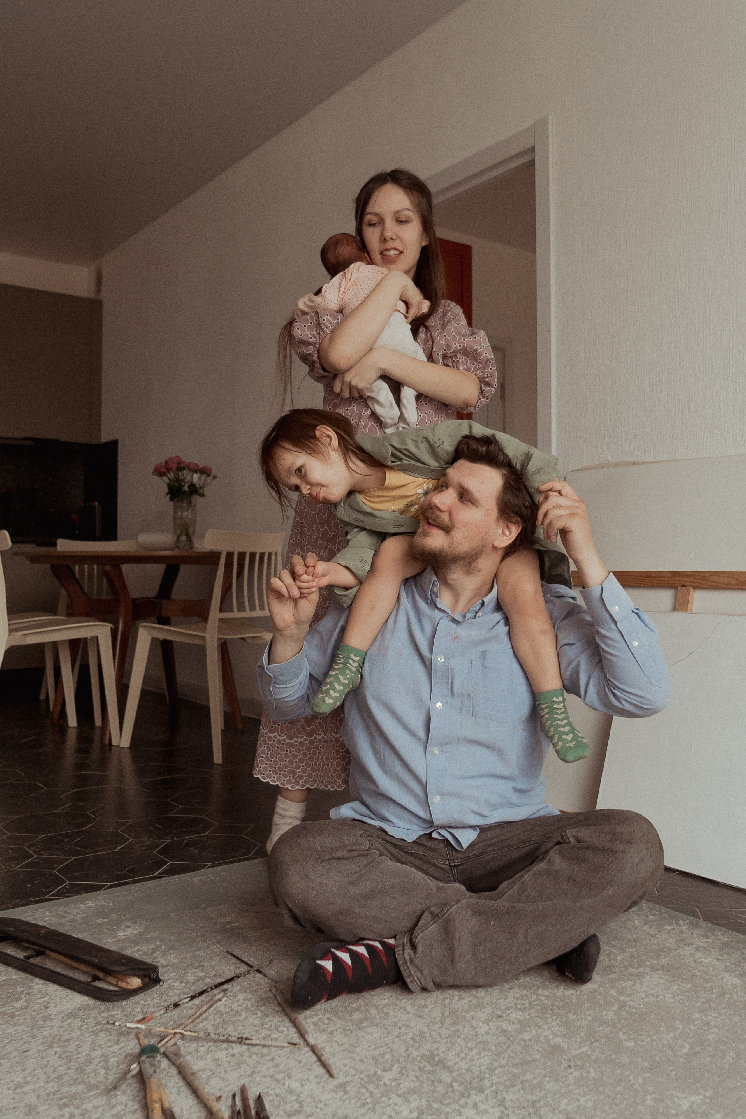 Человек родился. Портретный и семейный фотограф Ксения Казанцева