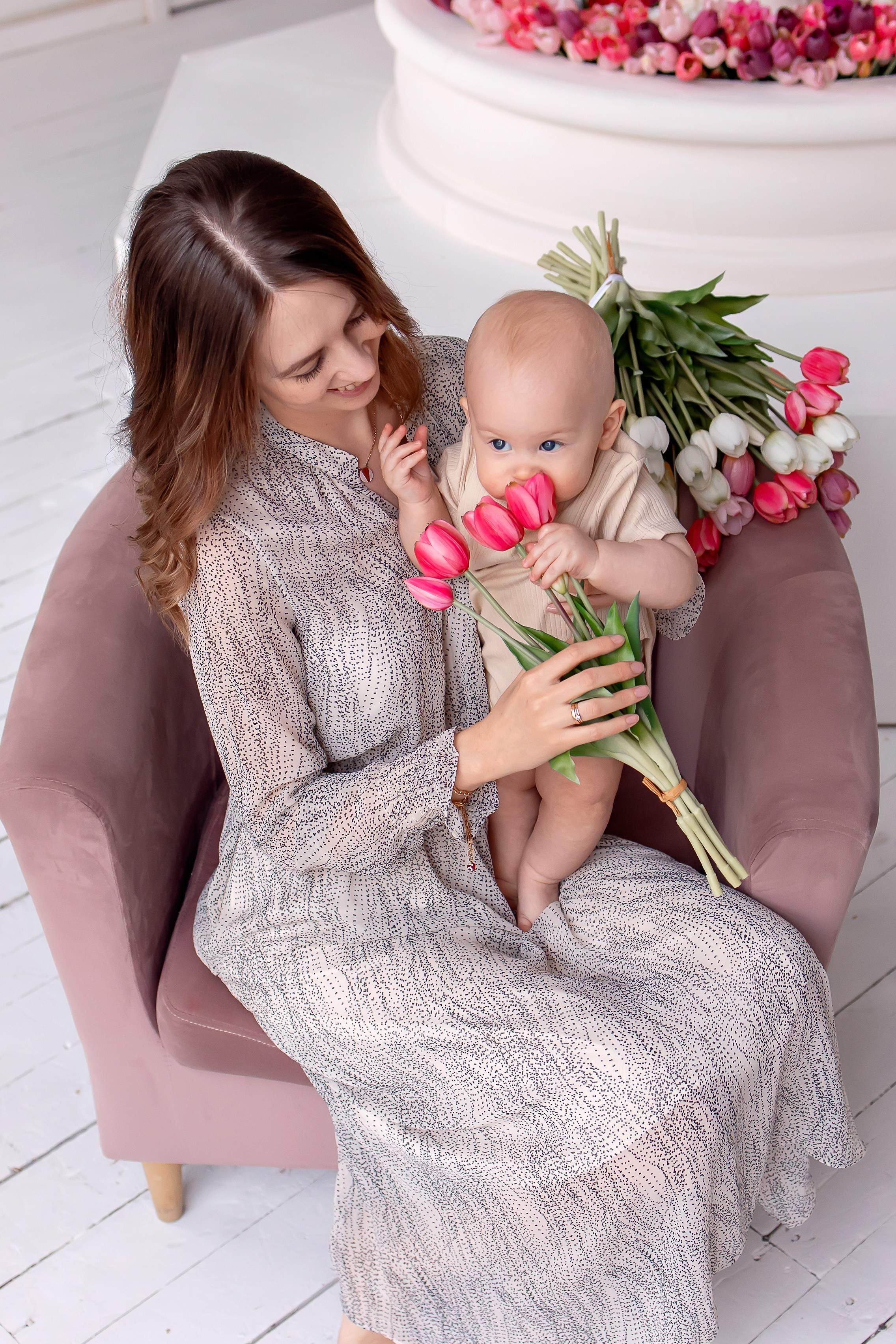 Мария, Саша и Леша. Семейный и детский фотограф Оля в Тюмени