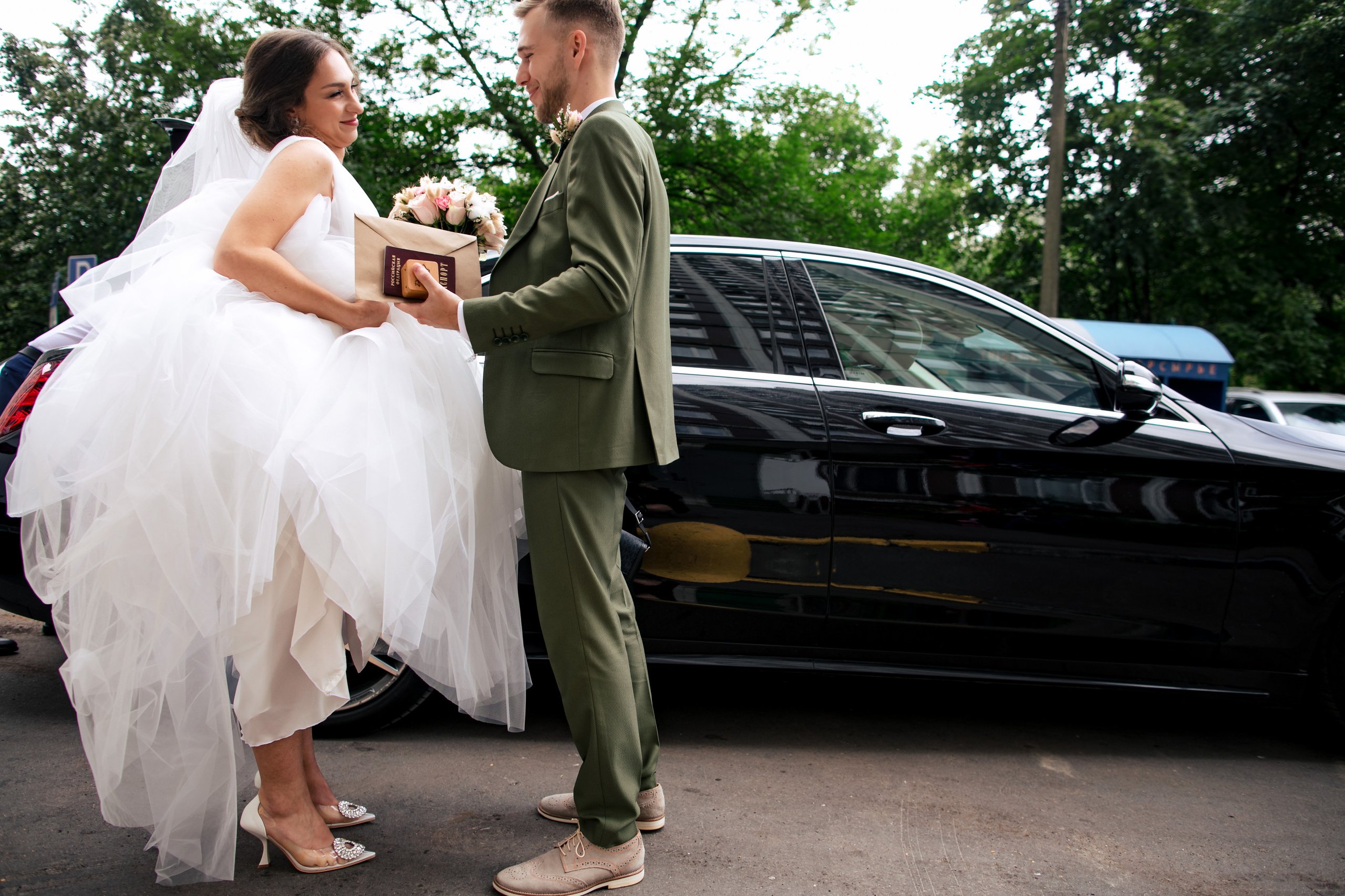 Классическая летняя. Свадебный фотограф в Москве Аля Загирова