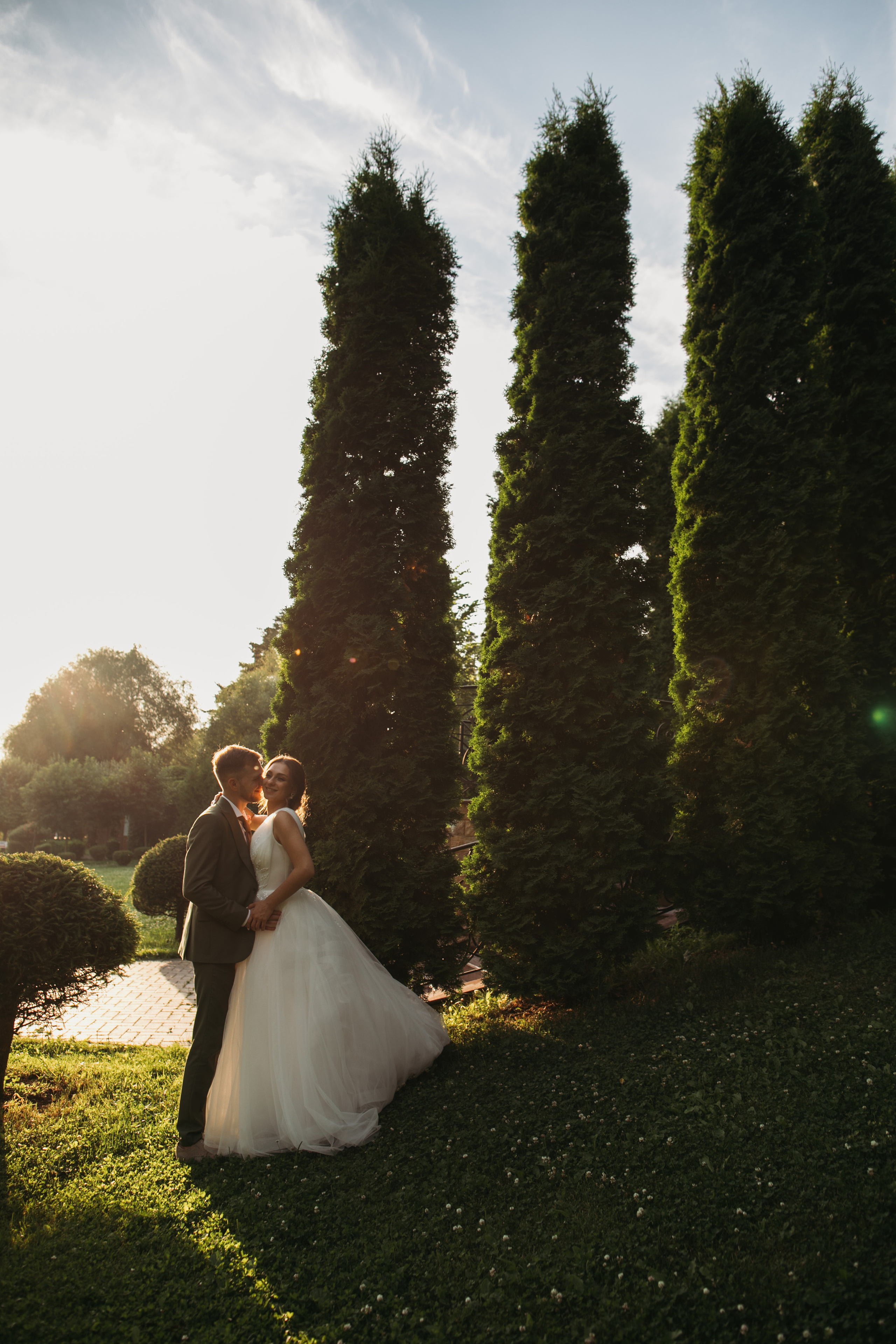 Классическая летняя. Свадебный фотограф в Москве Аля Загирова