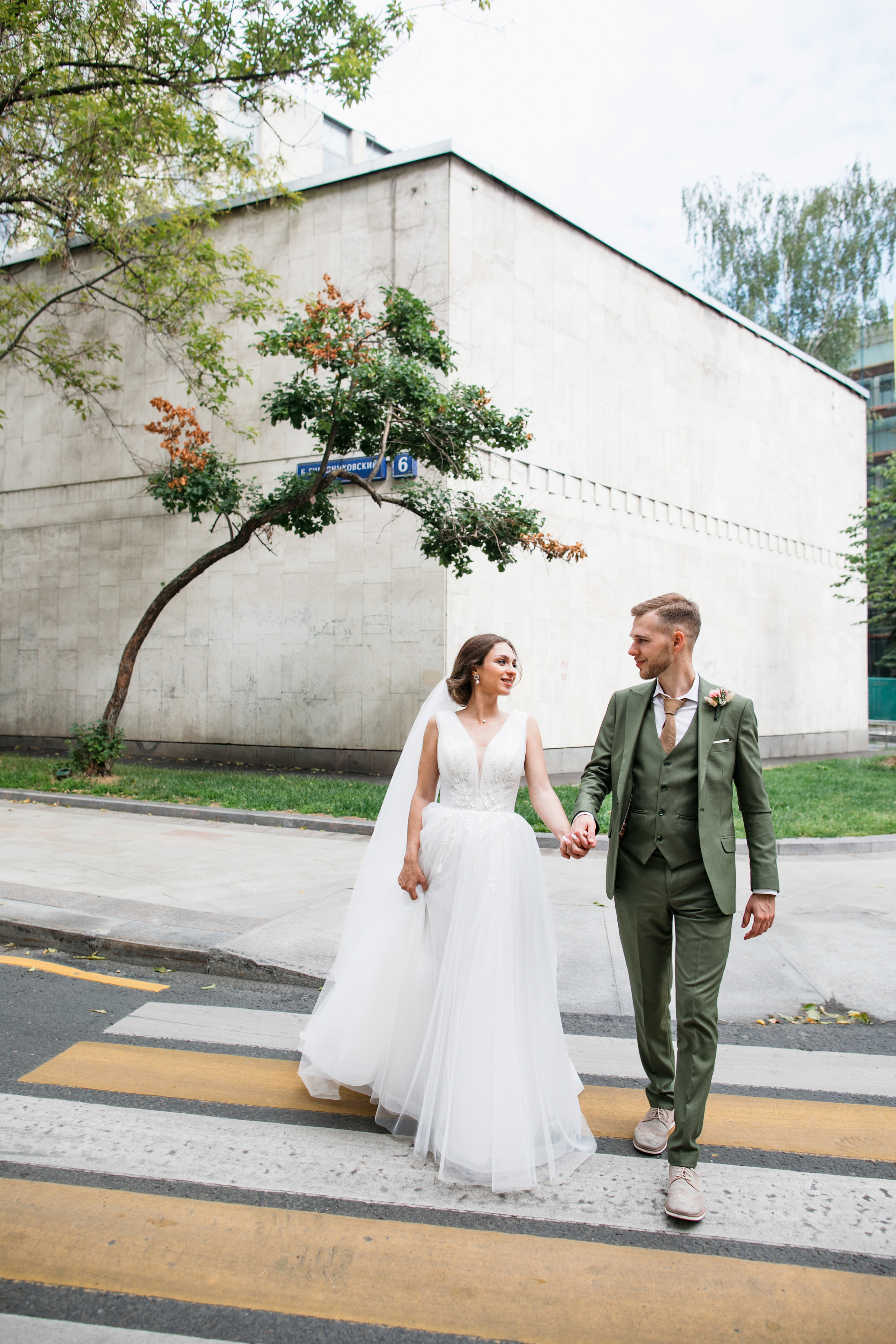 Классическая летняя. Свадебный фотограф в Москве Аля Загирова