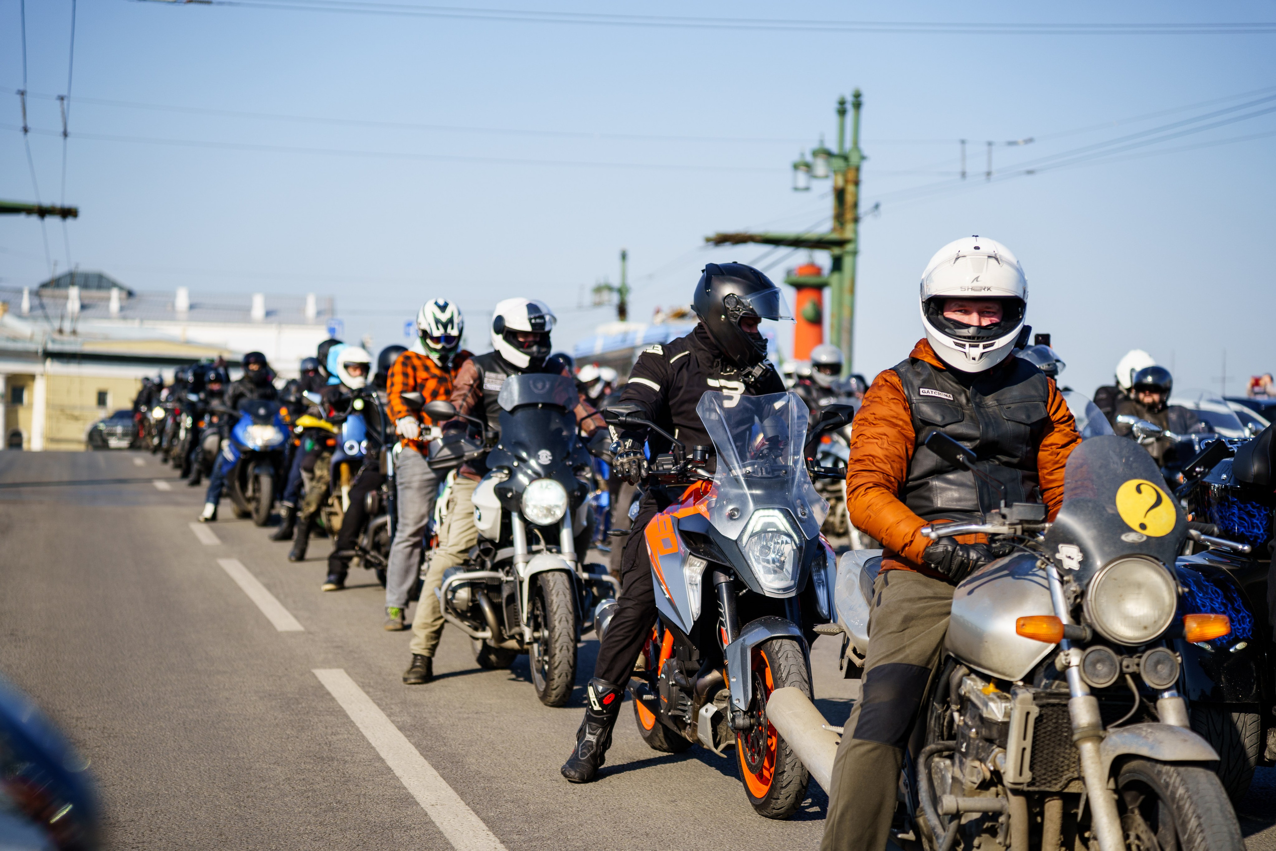 Прохват мотоклуба Norman Riders ч.1. Концертный и репортажный фотограф в Санкт-Петербурге Слава Пахомов