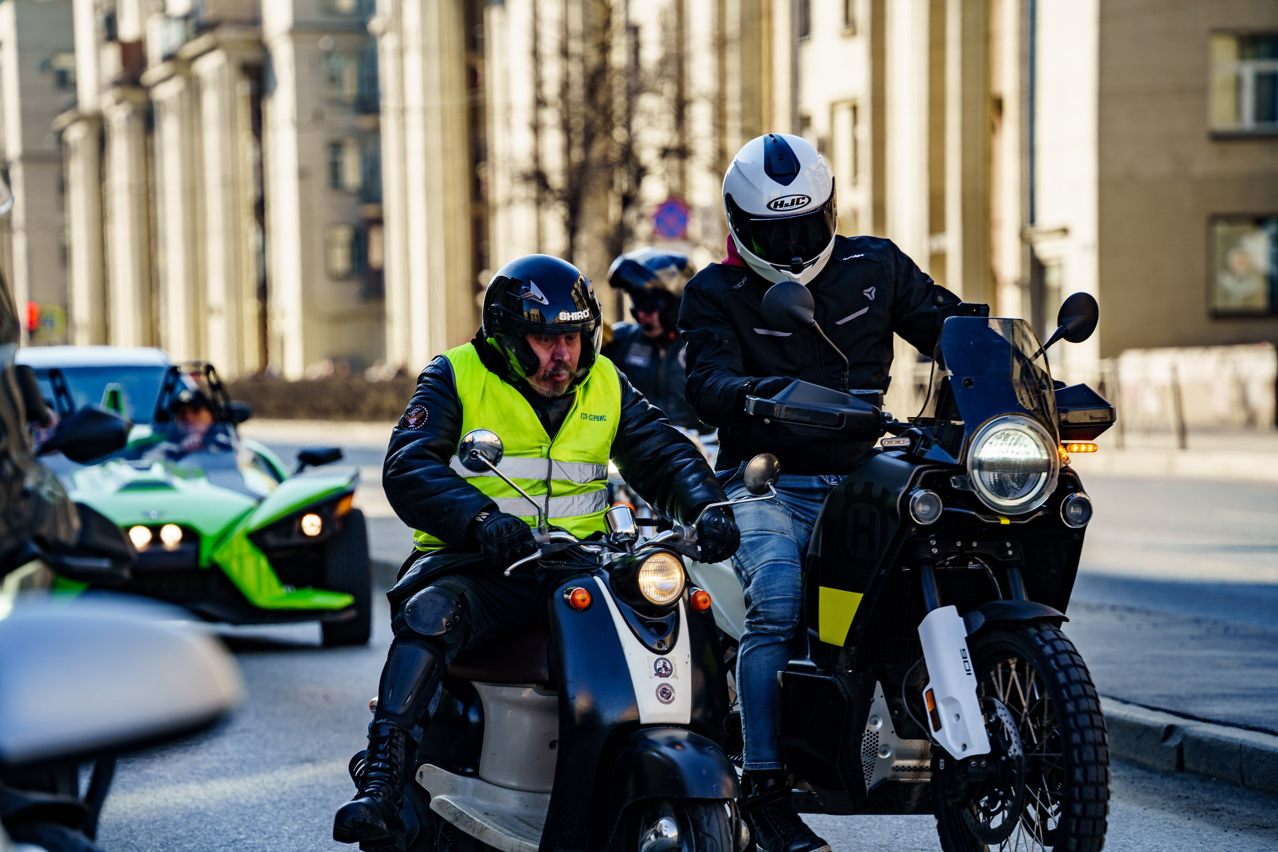 Прохват мотоклуба Norman Riders ч.1. Концертный и репортажный фотограф в Санкт-Петербурге Слава Пахомов