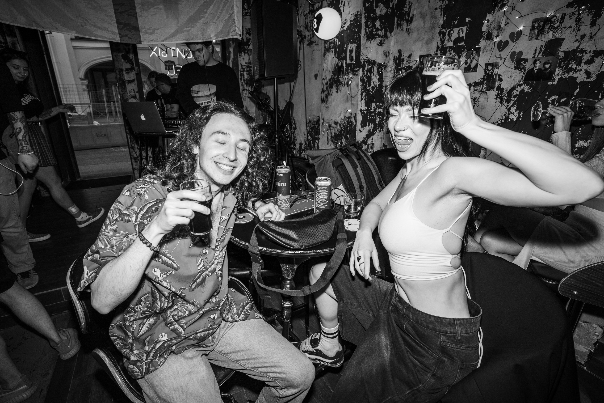 Панк-вечеринка в Баре разбитых сердец. Концертный и репортажный фотограф в Санкт-Петербурге Слава Пахомов