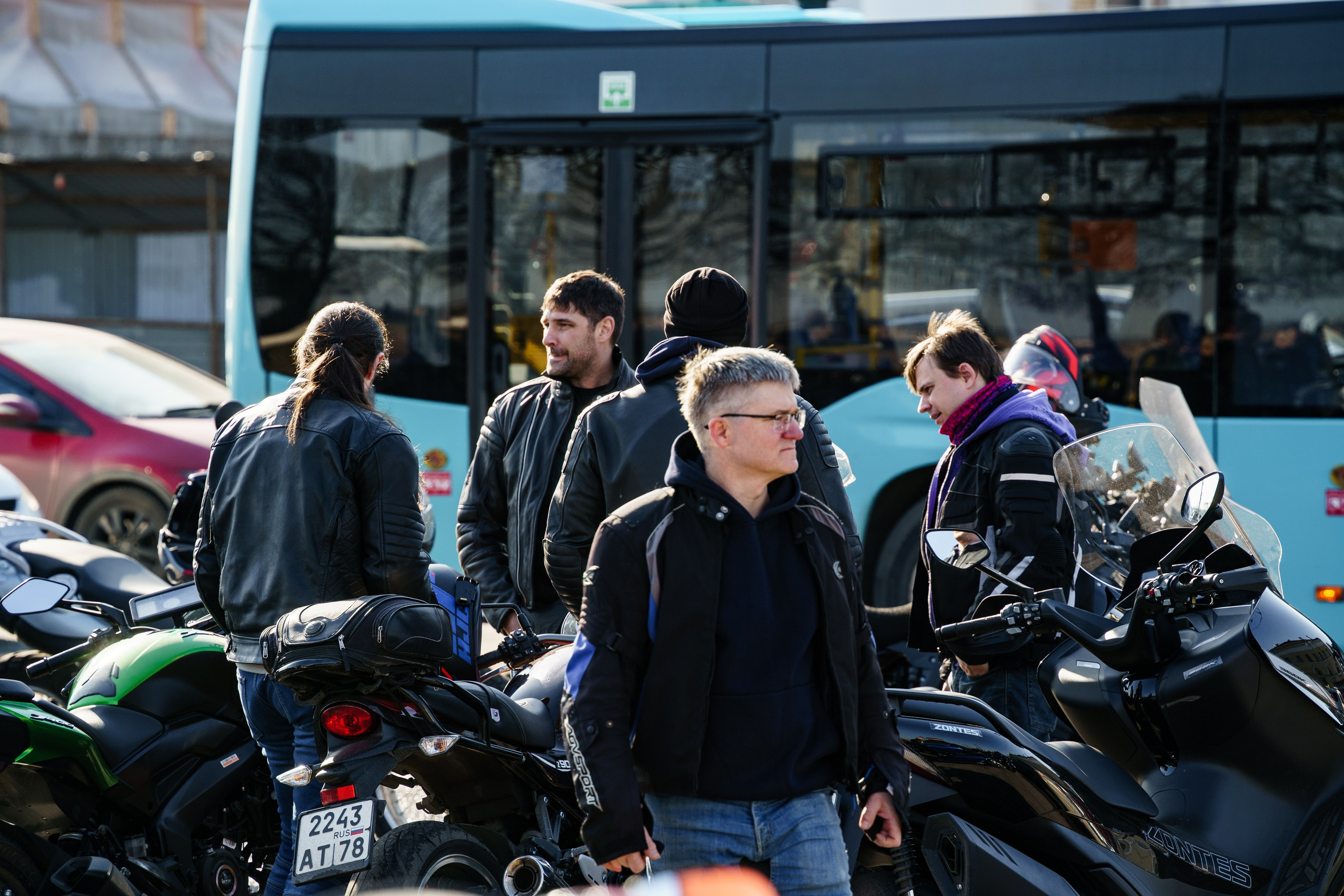 Прохват мотоклуба Norman Riders ч.1. Концертный и репортажный фотограф в Санкт-Петербурге Слава Пахомов