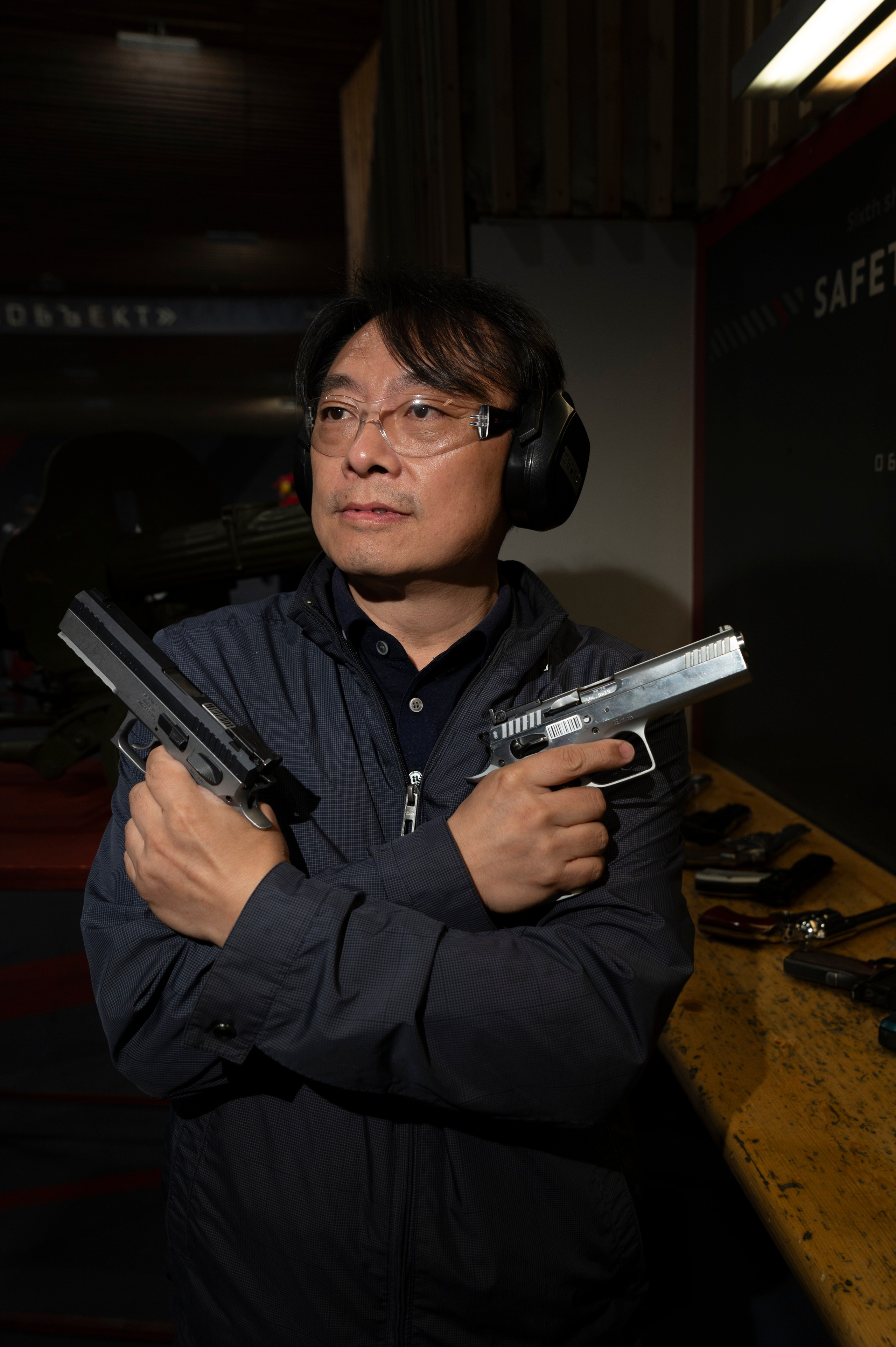 Фоторепортаж из стрелкового клуба «Объект». Фотограф Роман Адлер