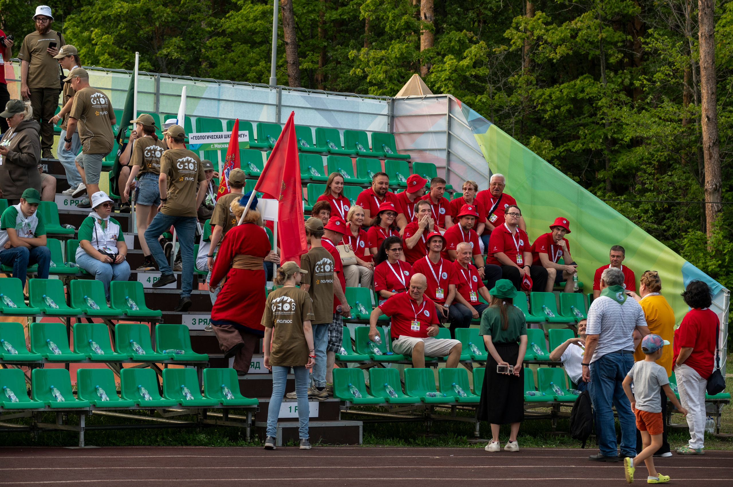 Полевая олимпиада Юных геологов. Фотограф Роман Адлер