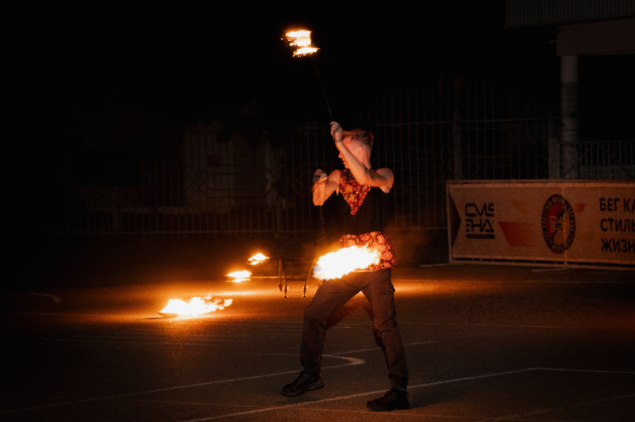 Файершоу. Фотограф Роман Адлер