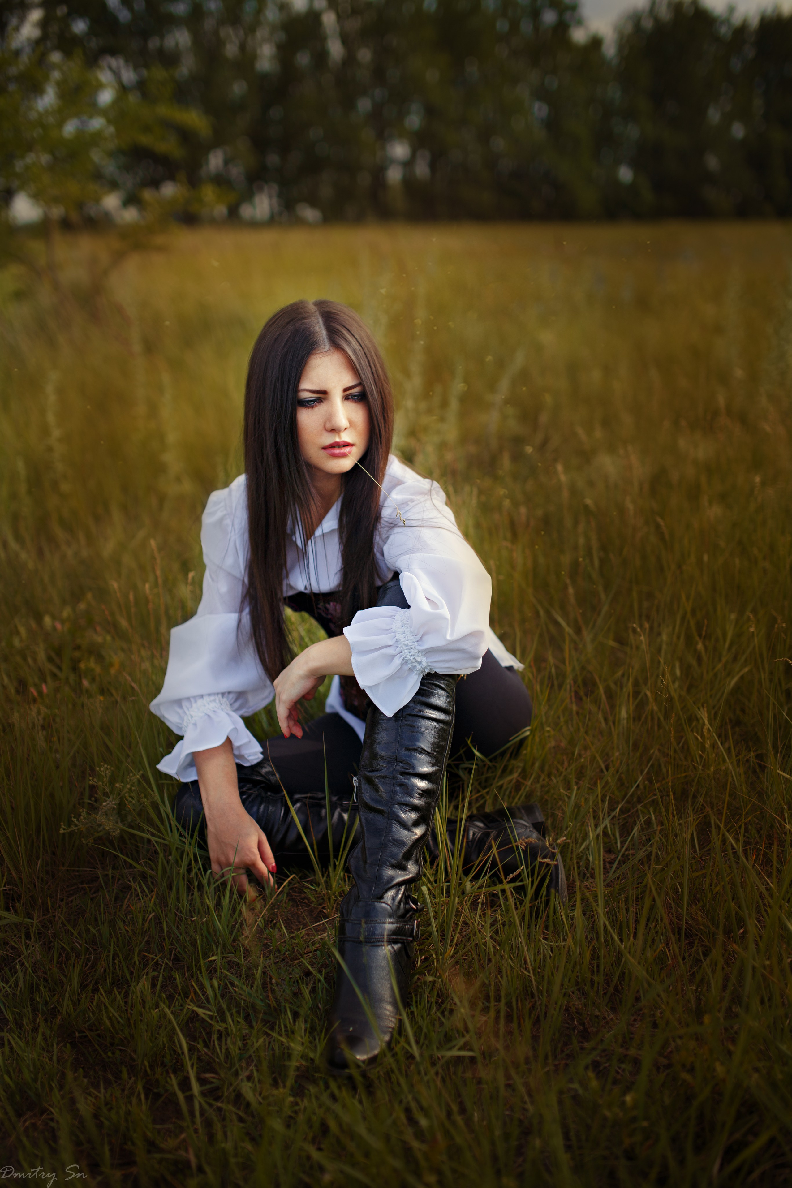 Конная фотосессия на природе с Кристиной для «себя»