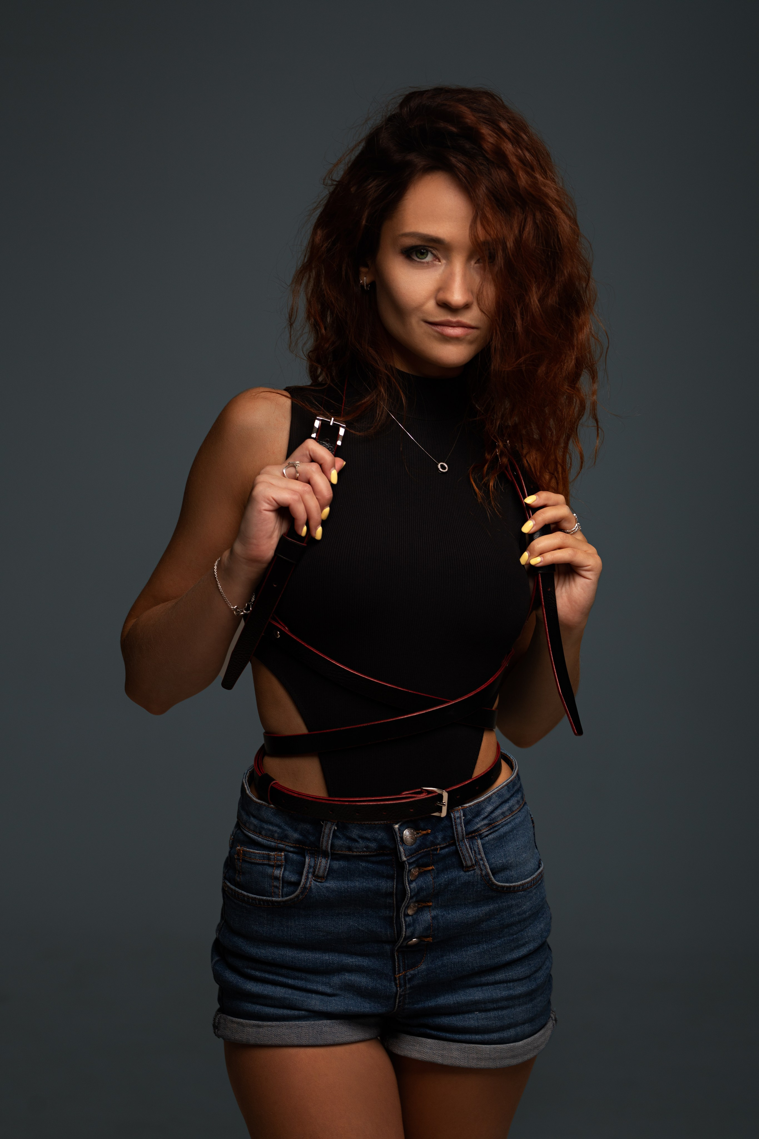 Съемка с Еленой в студии на циклораме для «себя»