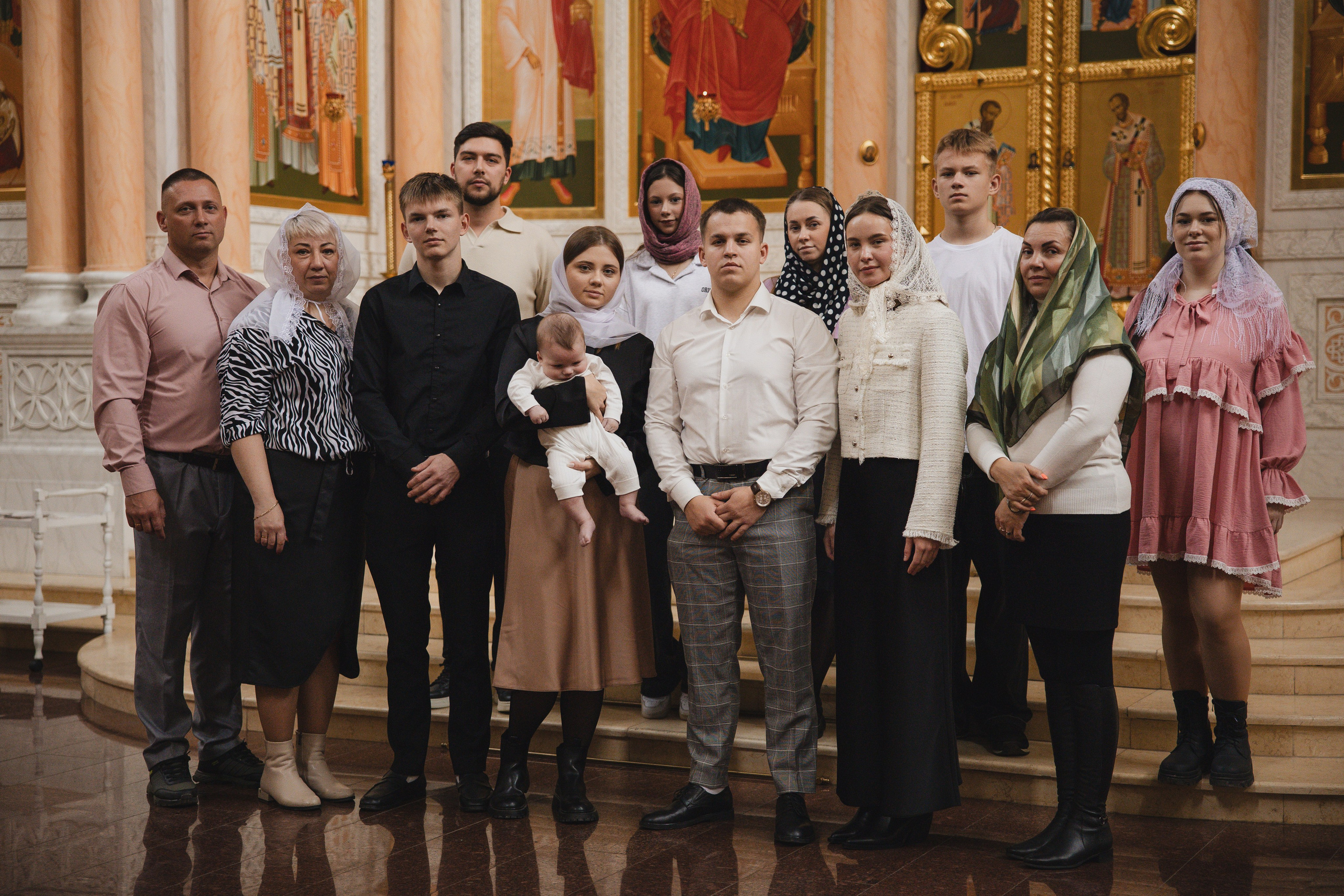 Крещение Кирюши. Фотограф Ломакина Анастасия