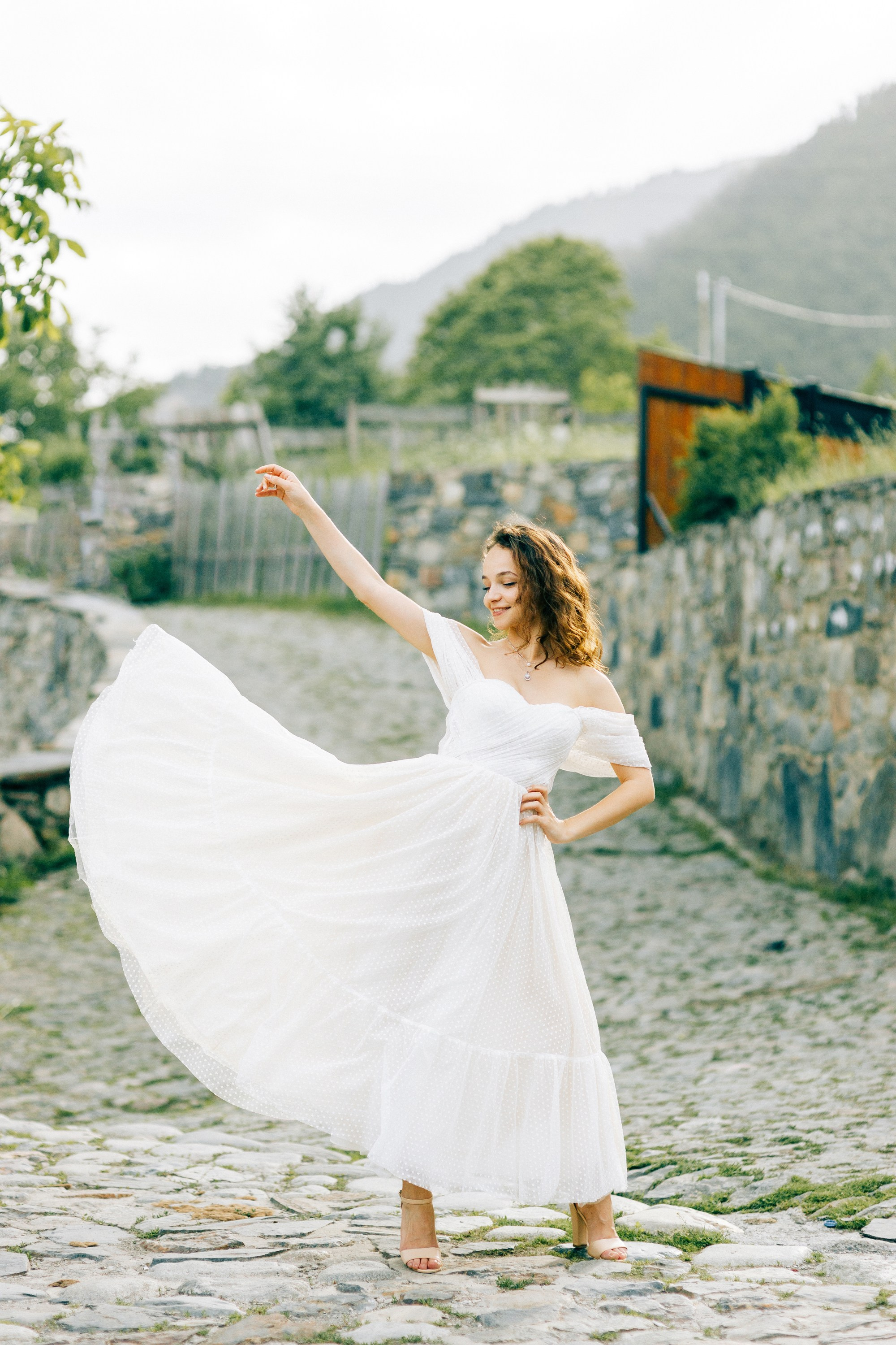 Свадьба в горах Сванетии в Грузии