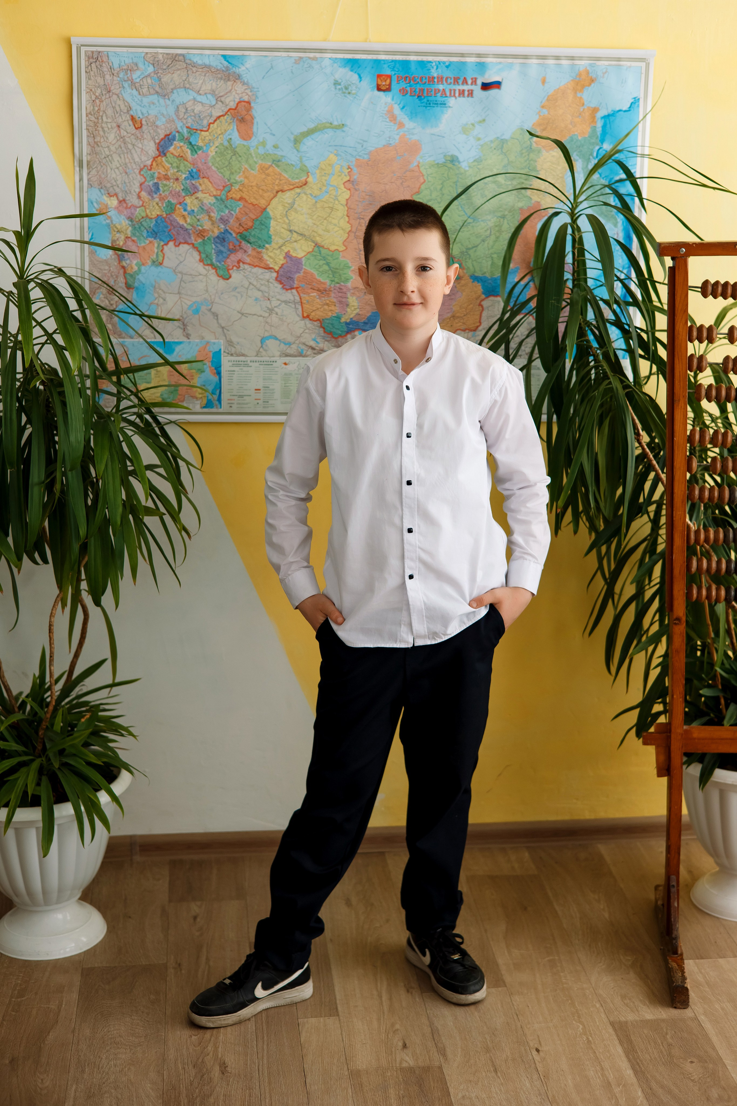 4 класс с. Барабаш. Фотограф Любовь Корниенко, Примоский край