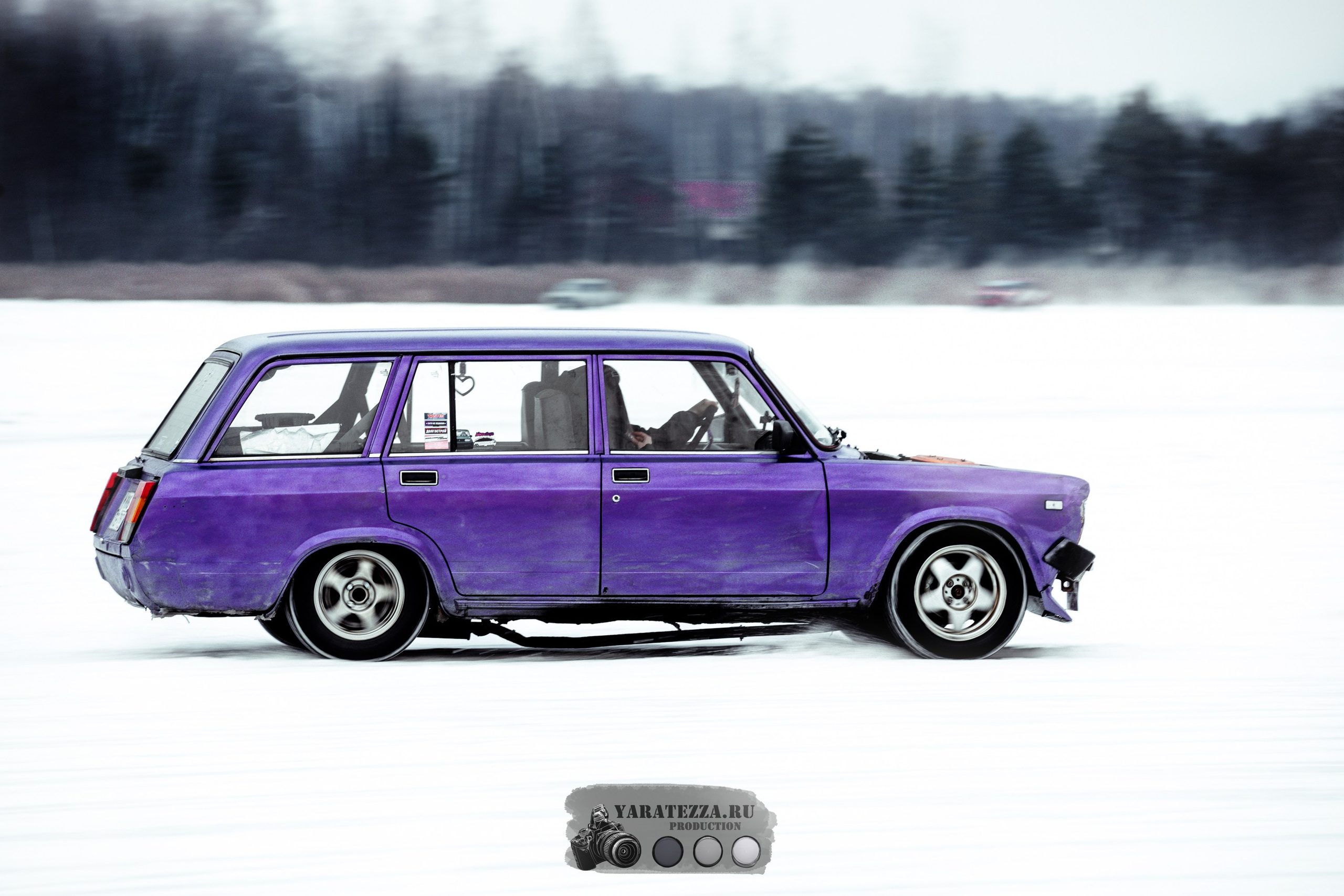 Тренировочный день на ледовой трассе. Yaratezza production