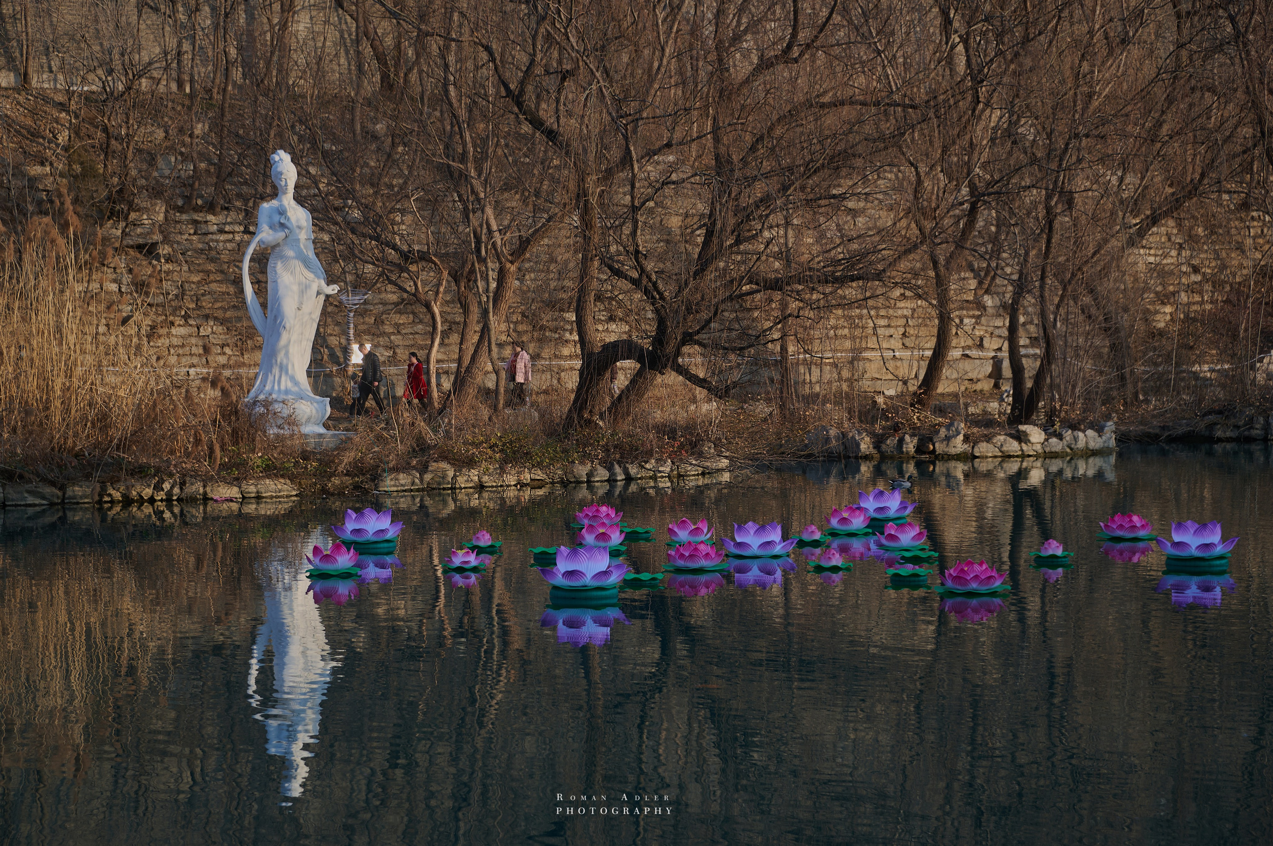 Городской парк Цинчжоу. Фотограф Роман Адлер