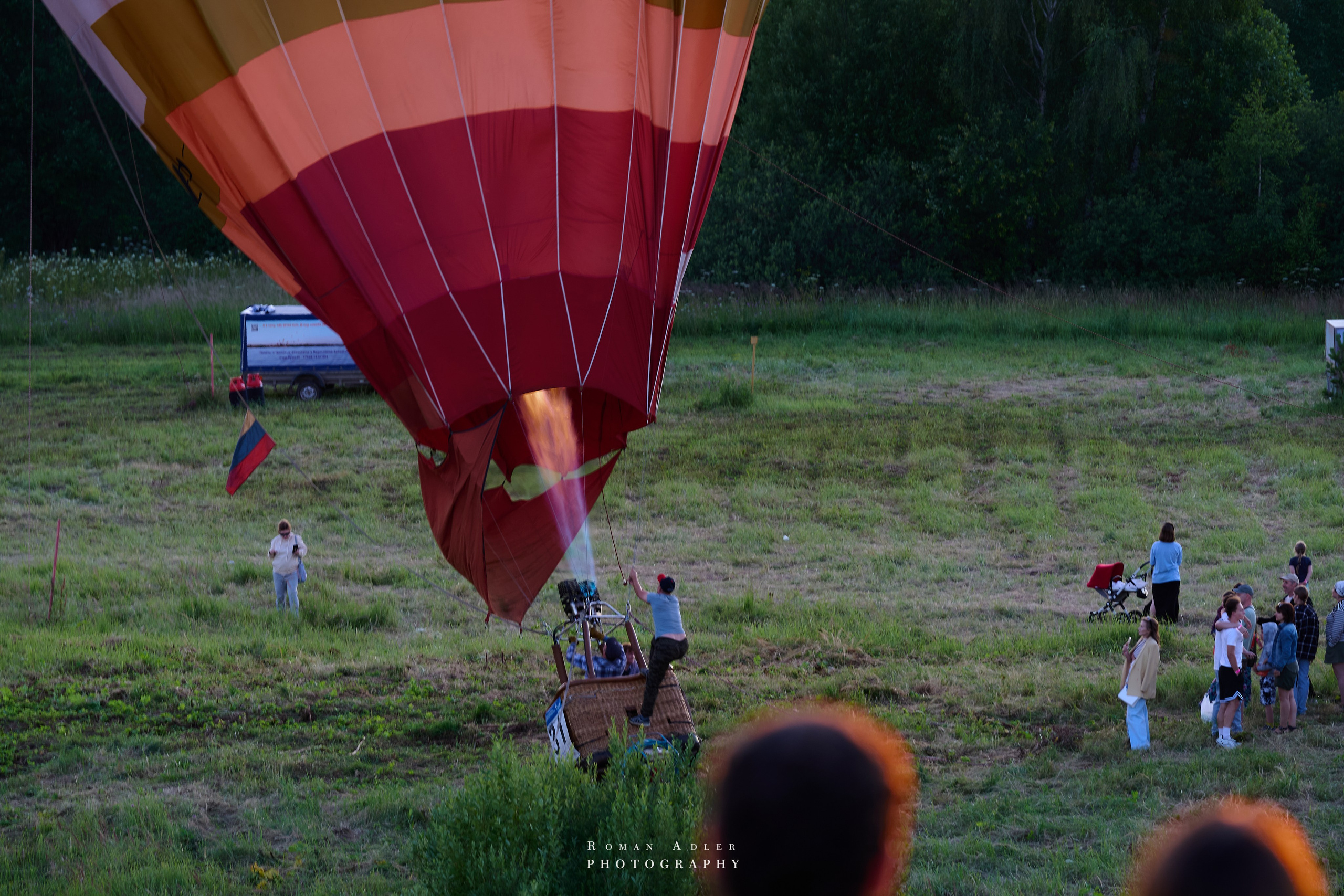 Фестиваль воздухоплавания «Золотое кольцо России». Фотограф Роман Адлер