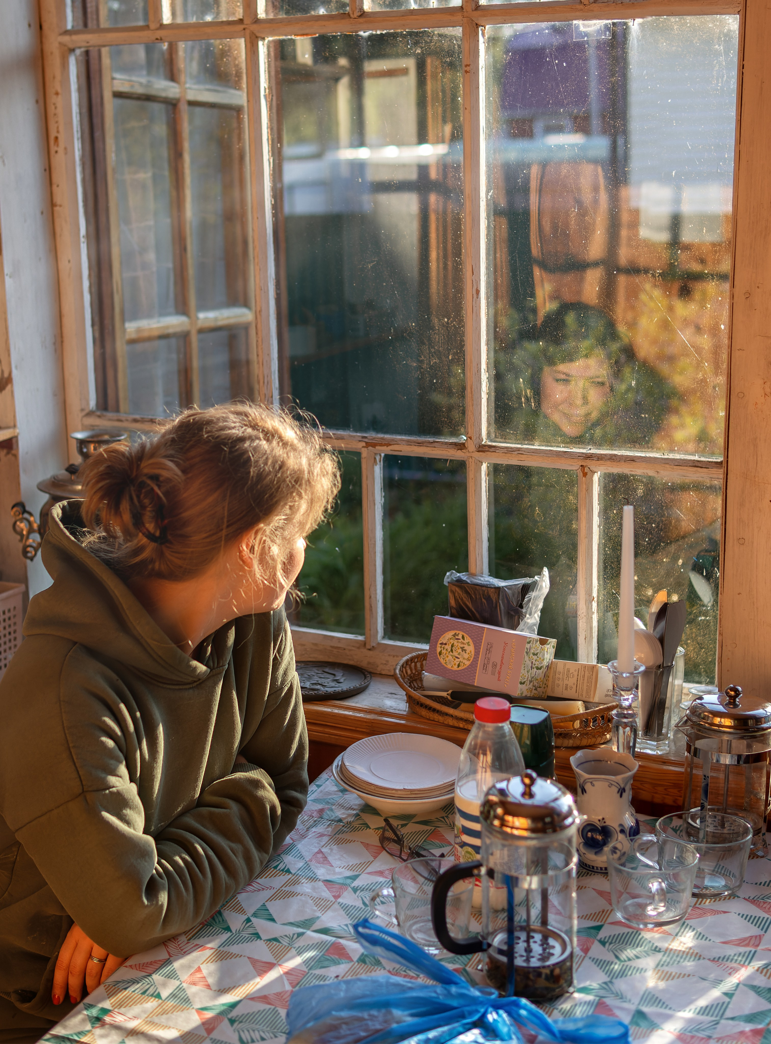 Семейная дачная фотосессия lifestyle