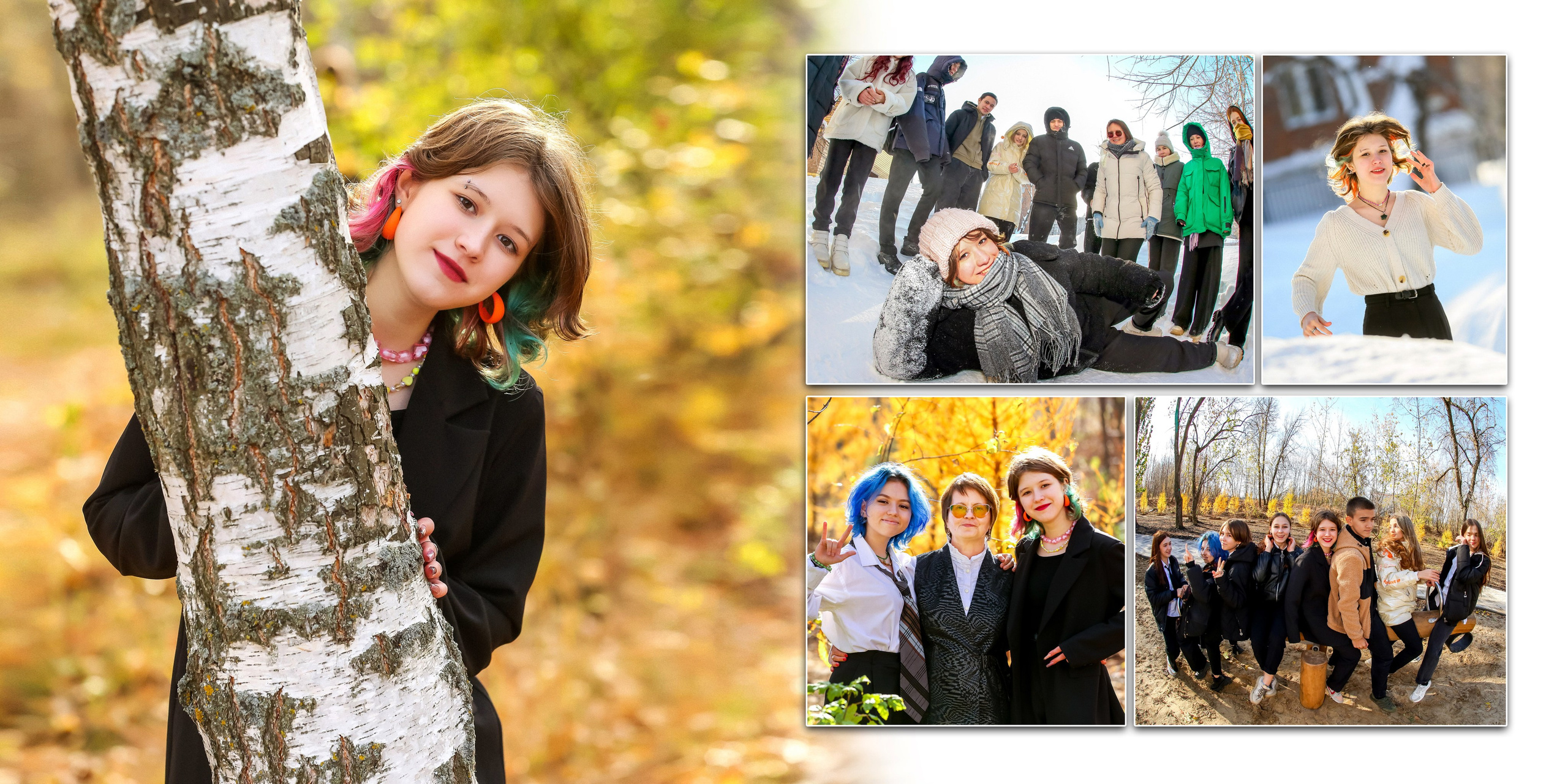 Варианты альбомов для старших классов. Выпускные альбомы в Казани фотограф Сергей Жегалов