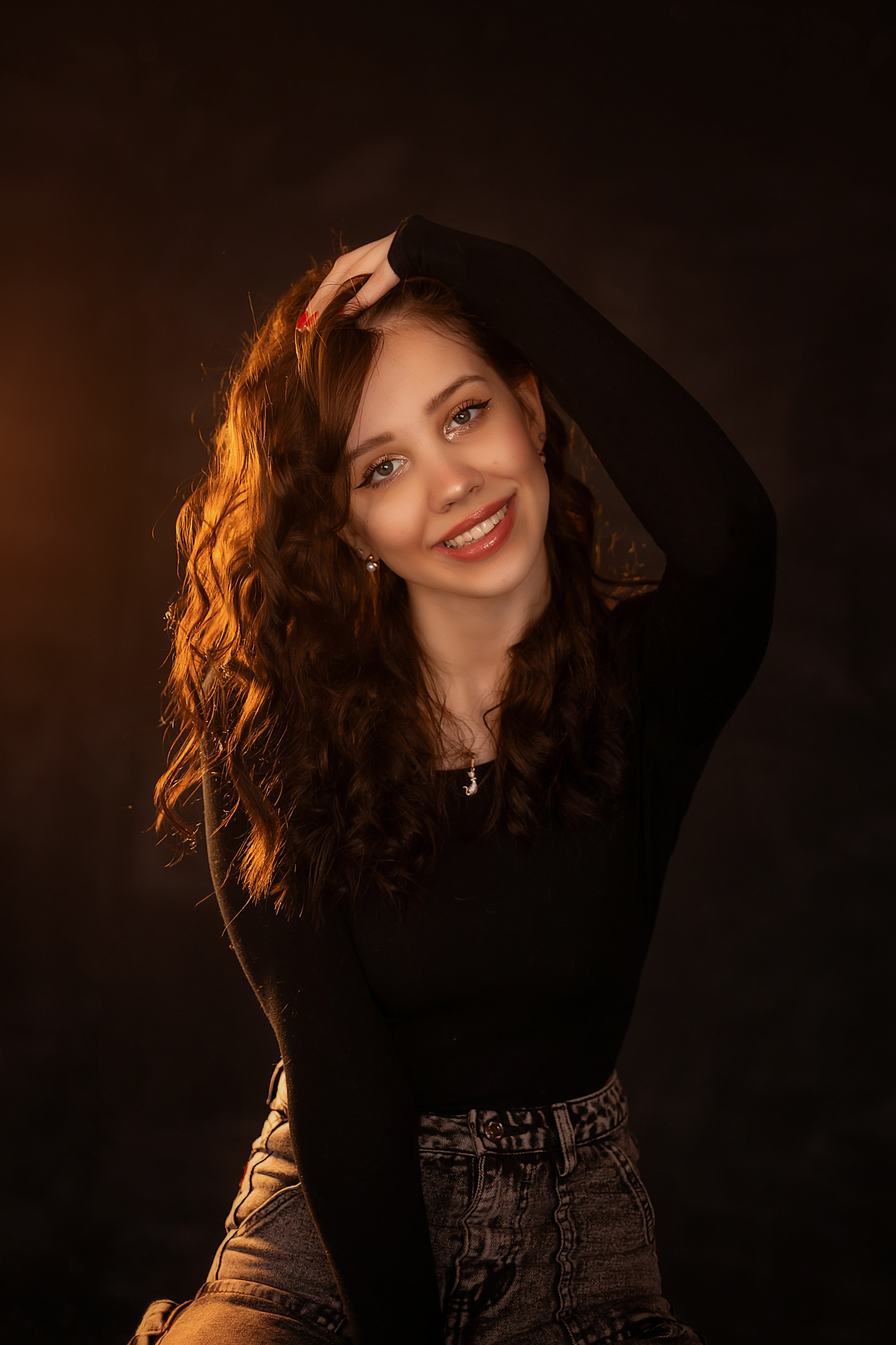 Женский портрет/беременность