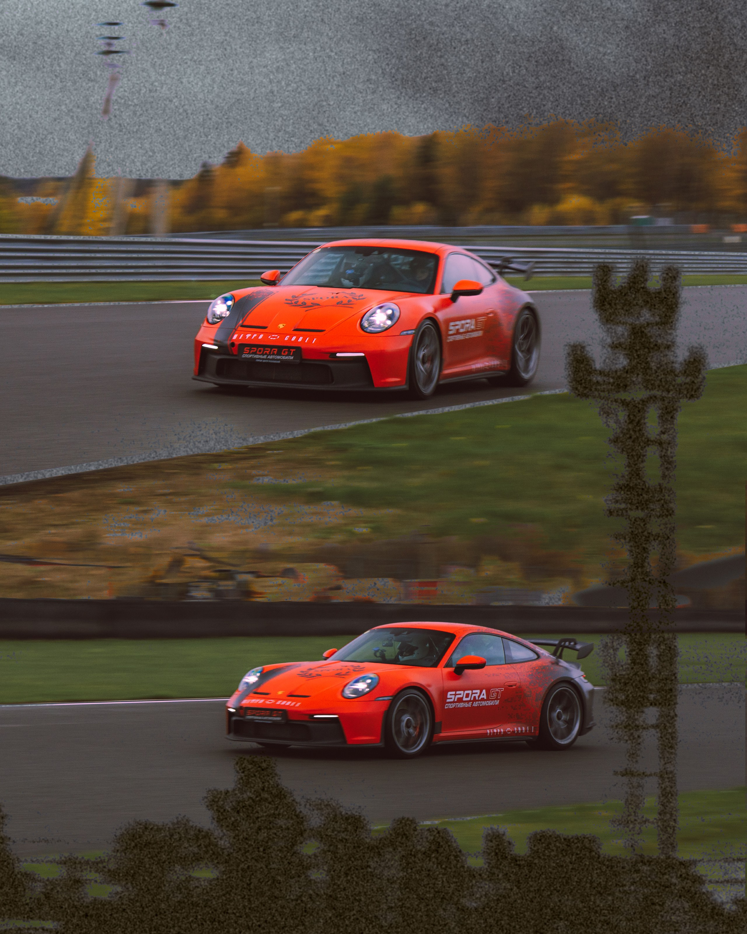 Pinky Speed (992 PORSCHE 911 GT3). Автомобильный и коммерческий фотограф Москва