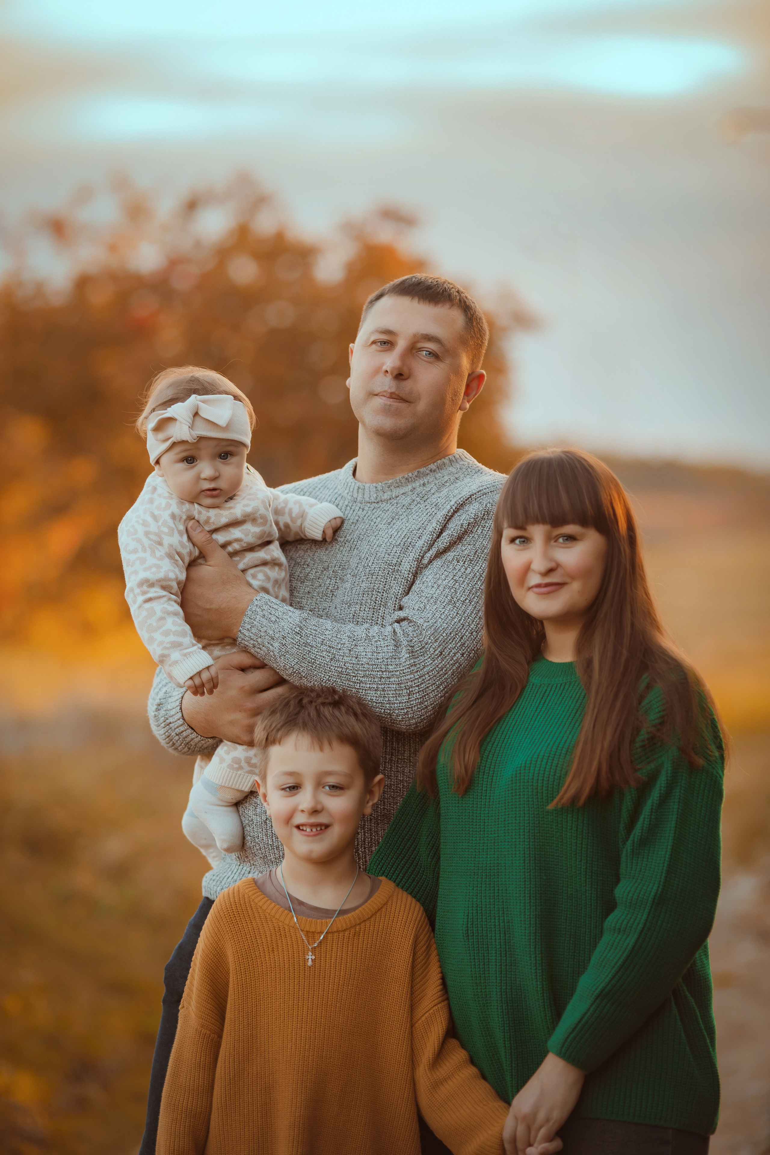 Семья Гутник. Осень. Семейный и детский фотограф в Крыму Екатерина Швец