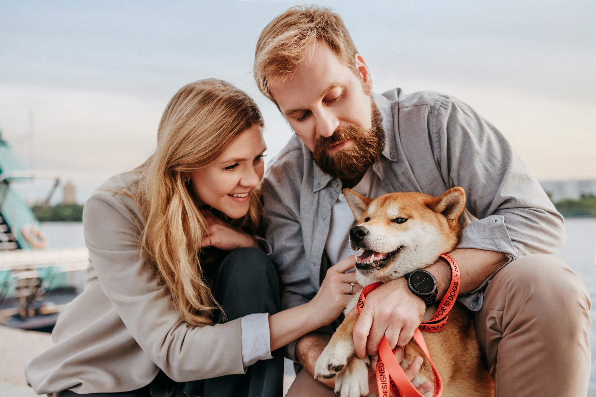 Аня, Влад и Ики. Фотограф-анималист Елена Радченко, Москва