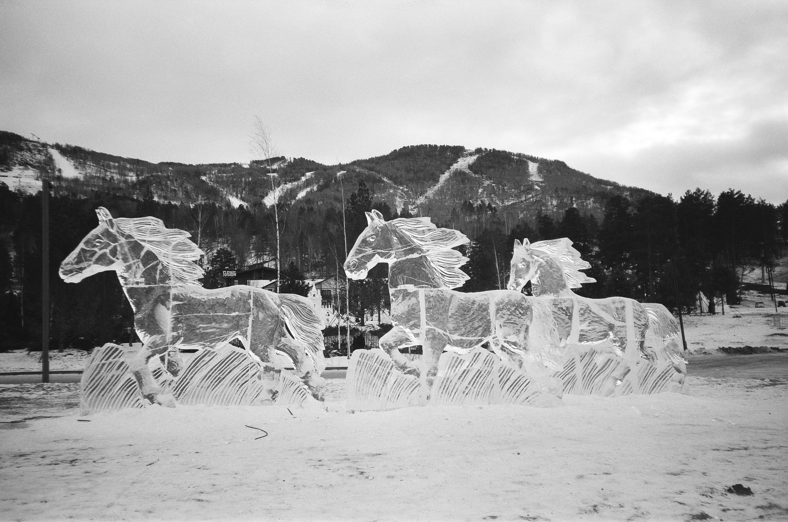 Горнолыжный курорт «Манжерок» и «Техас» в Чемале. Фотограф-документалист Мария Осокина