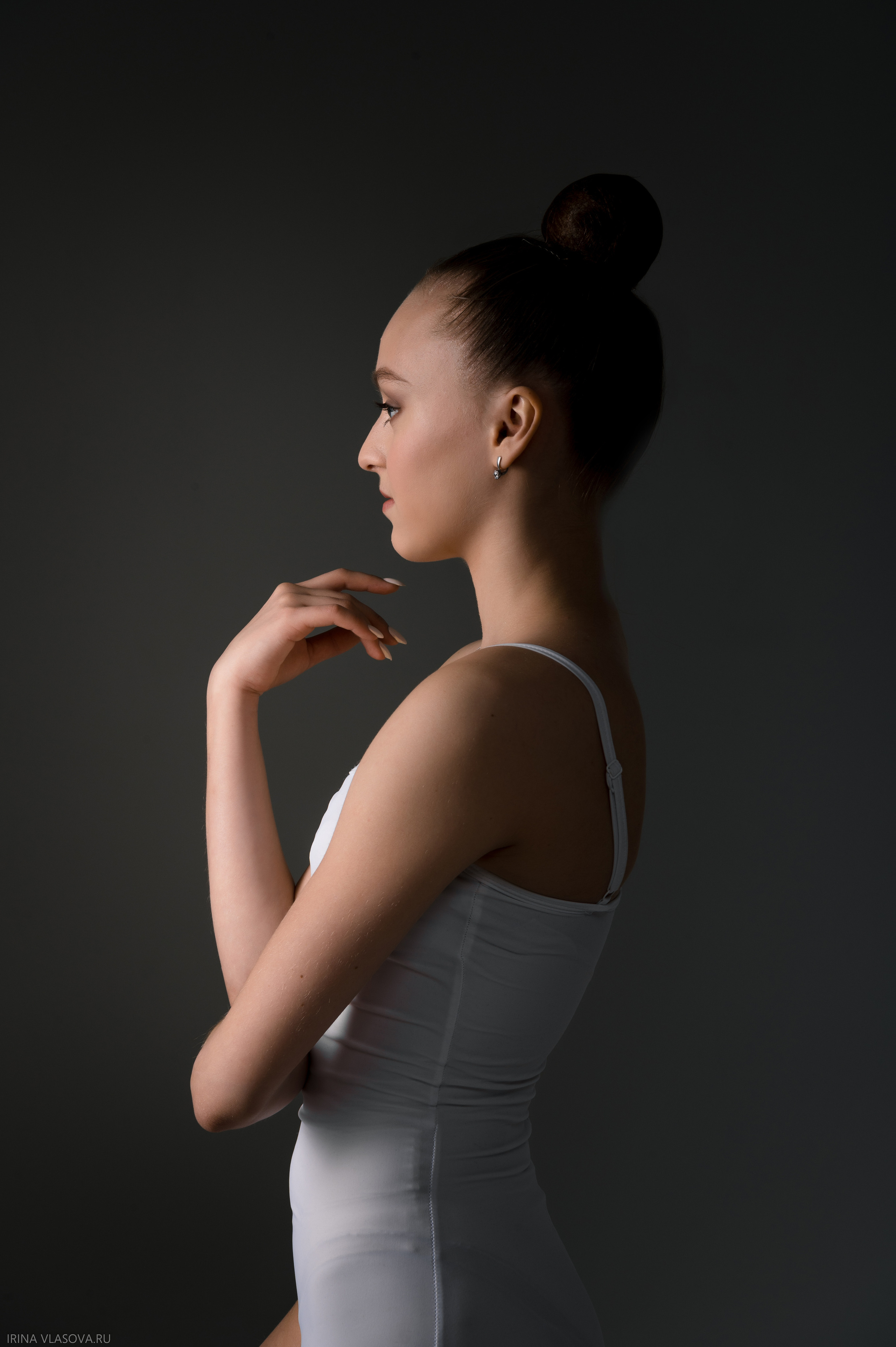 портртет гимнастки