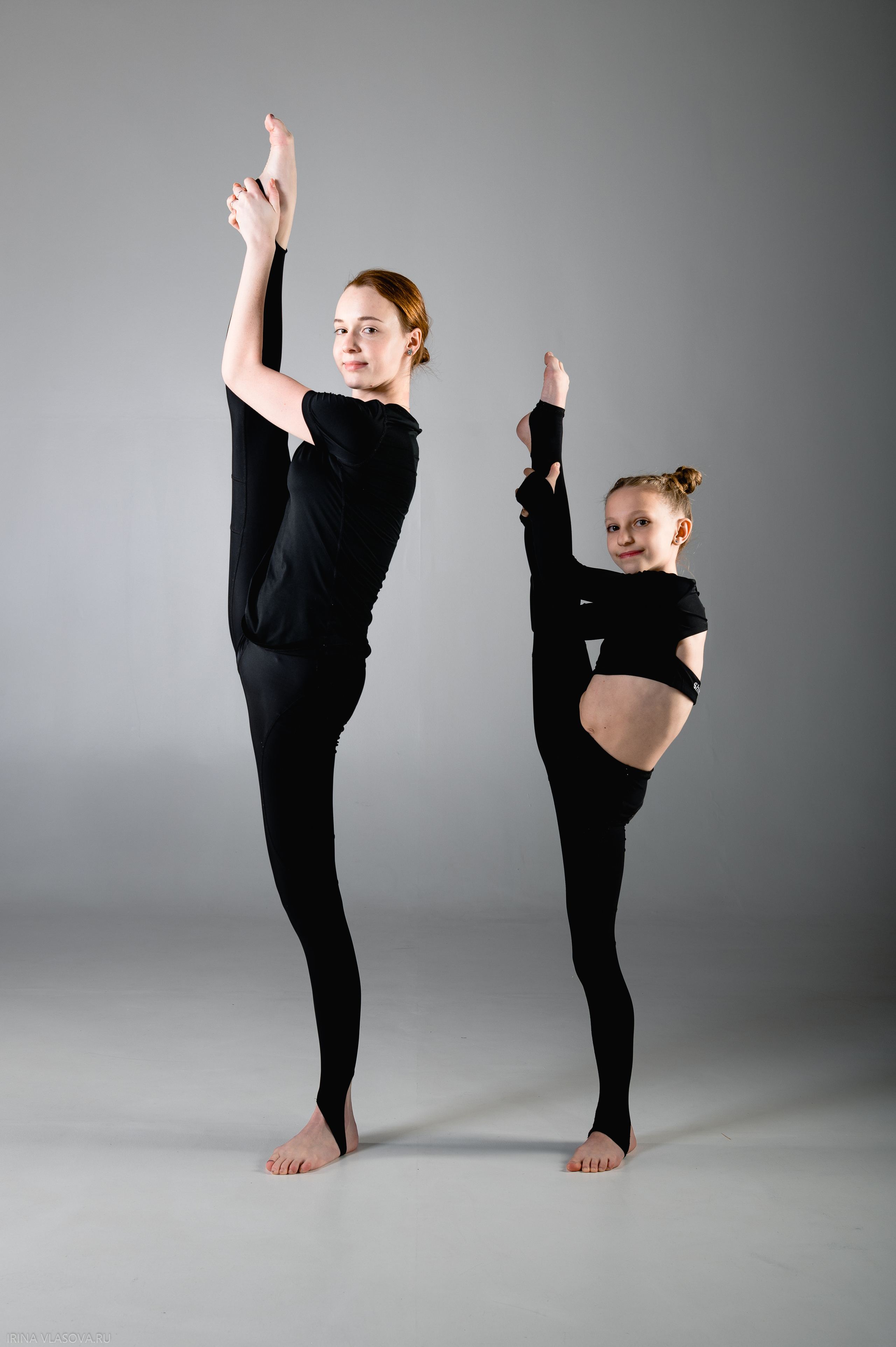 тренер и гимнастка фотосессия 