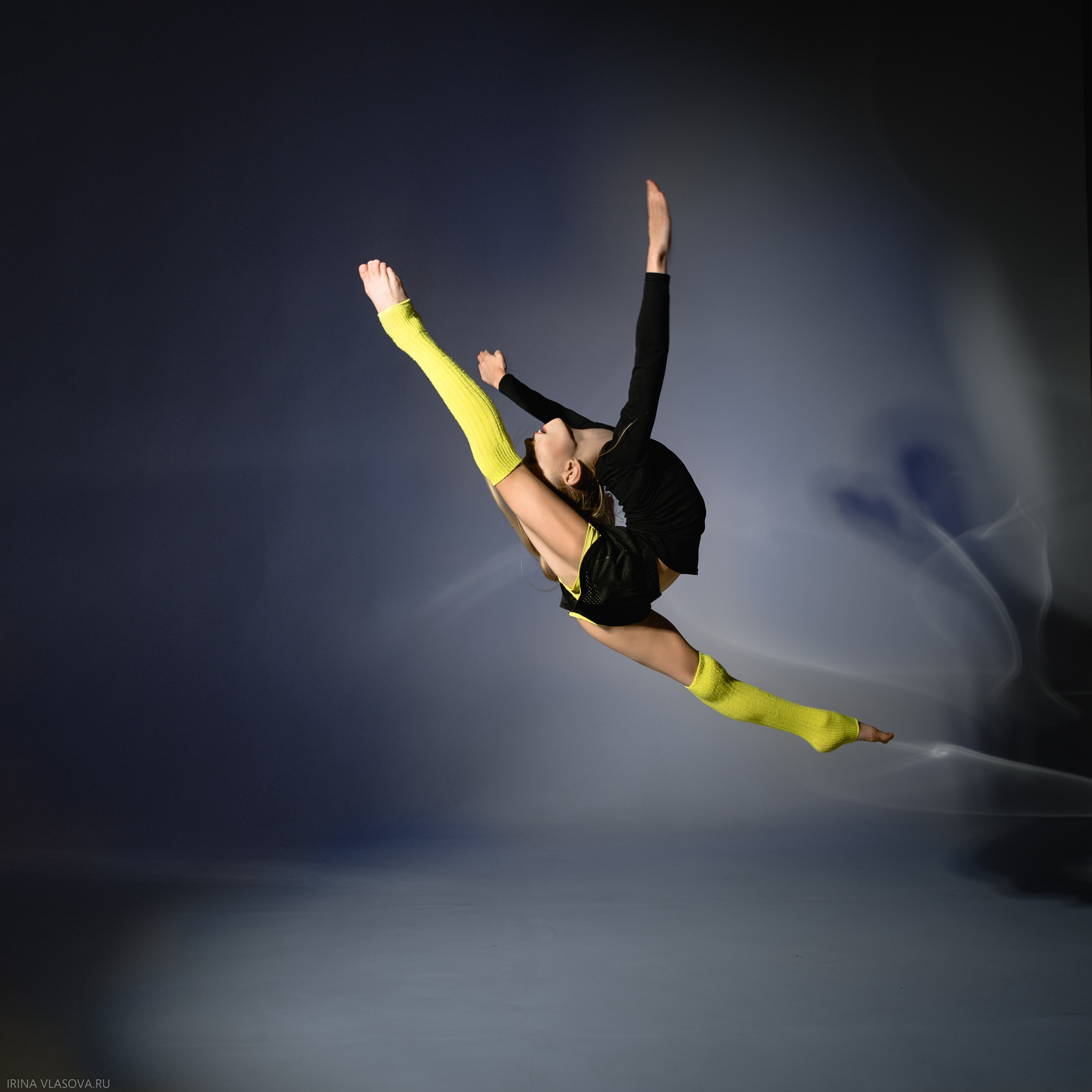 спортивная фотосессия для гимнасток