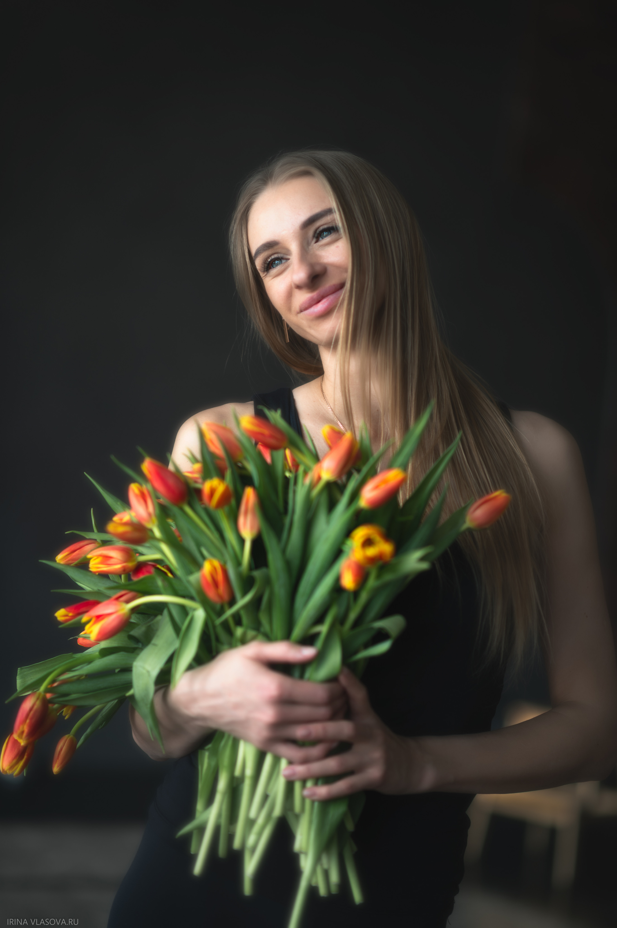 фотоидеи с тюльпанами