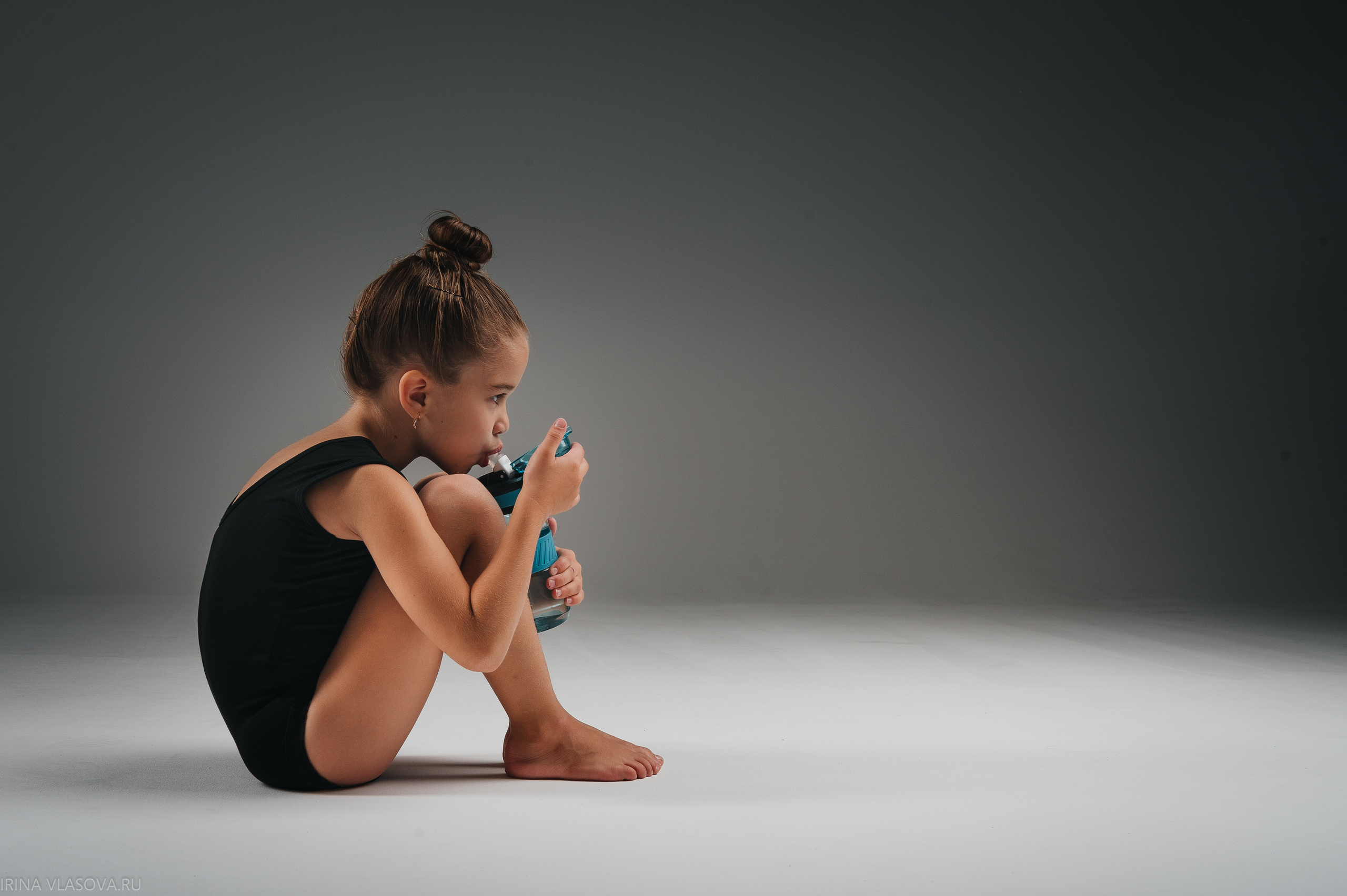 спортивная фотосессия для гимнастки