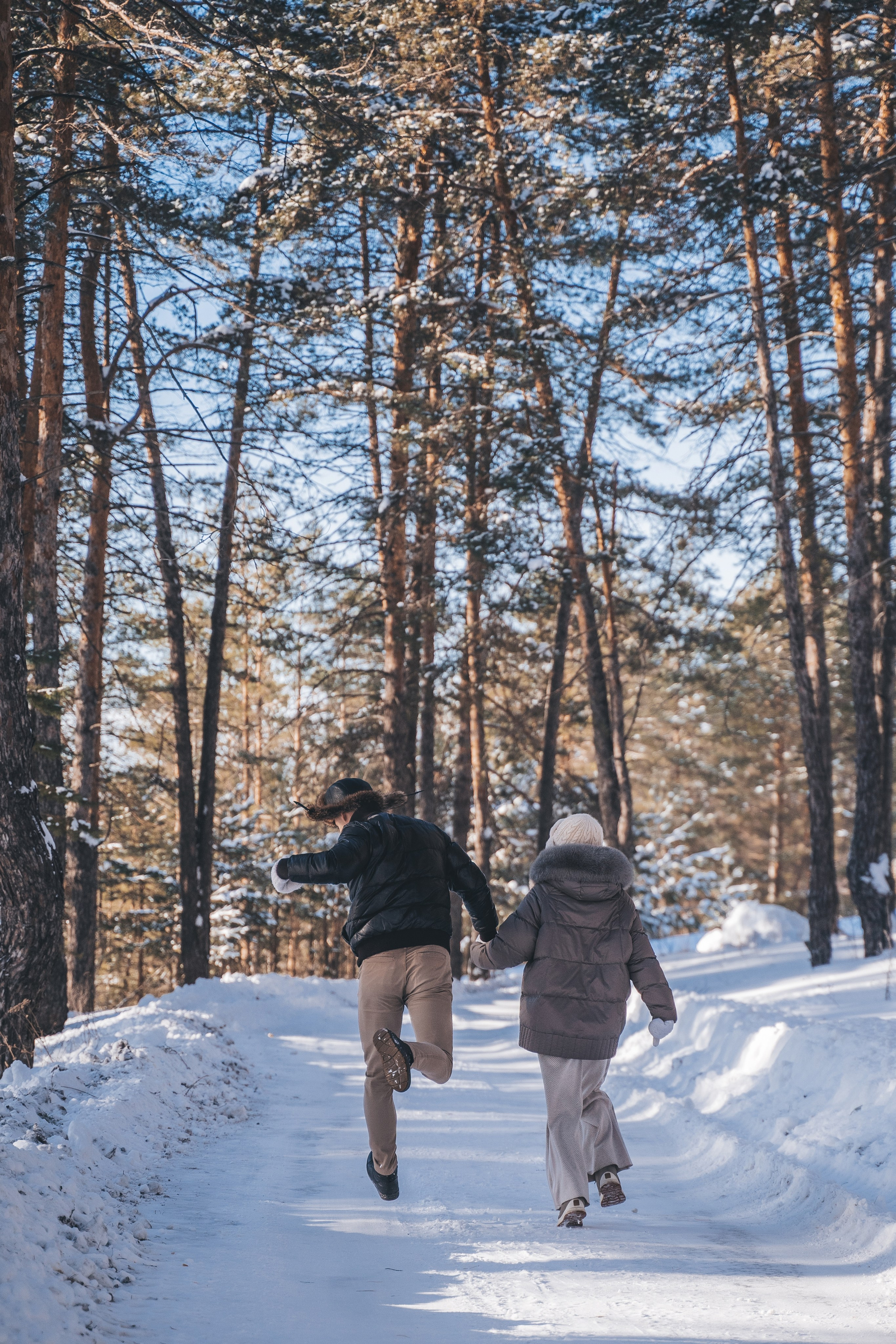 Зимняя lovestory для Витали и Оли. Фотограф в Самаре Екатерина Кроз