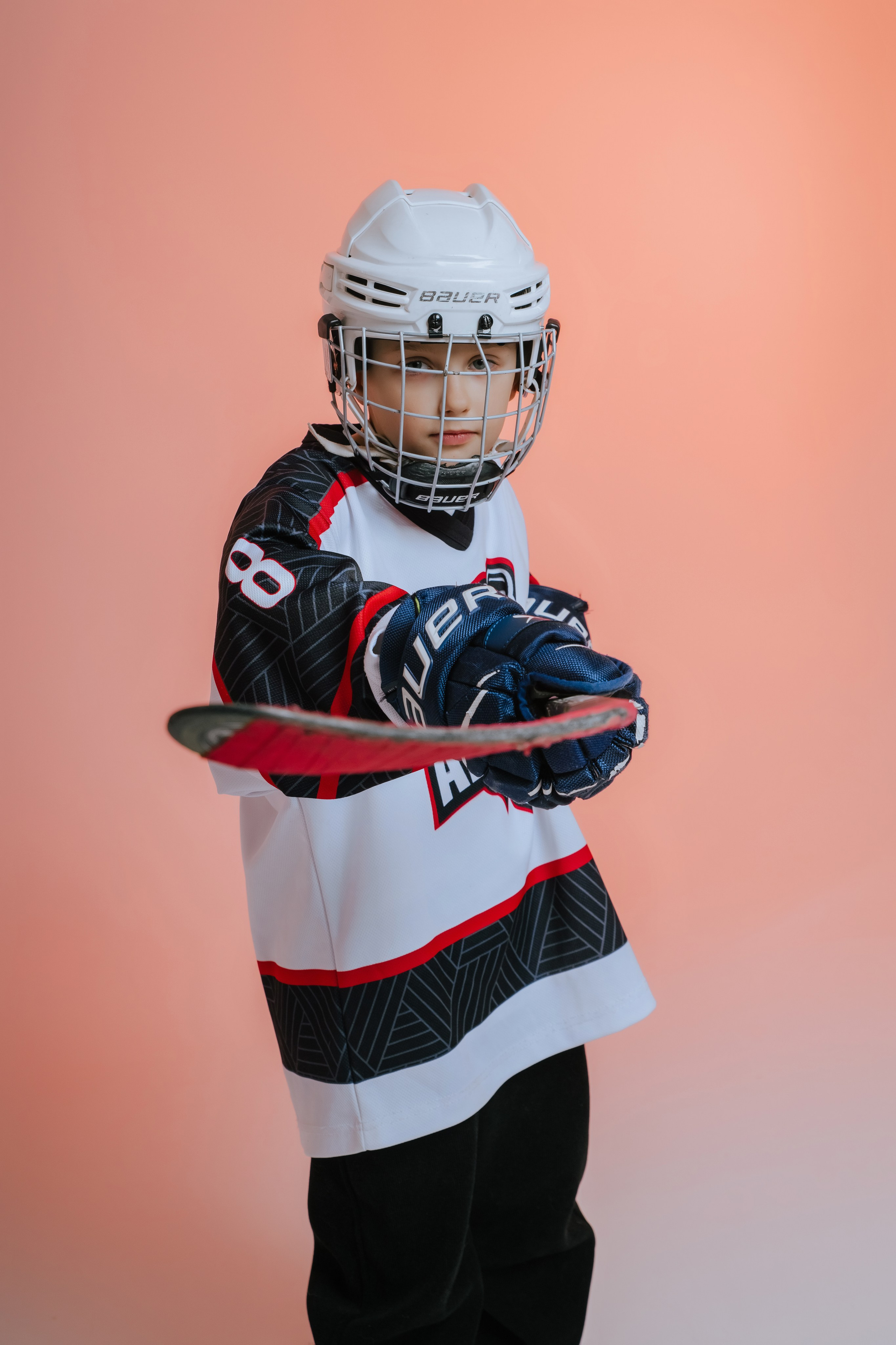 Звезда хоккея. Фотограф Ярмишко Дарья. Выпускные фотокниги