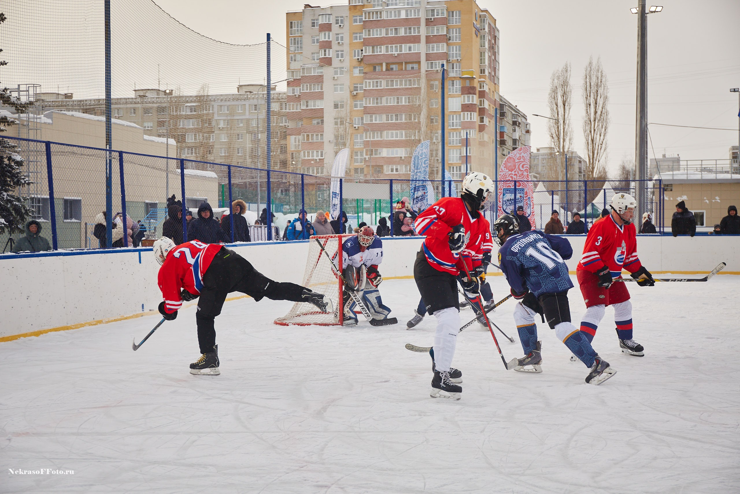 Турнир по хоккею «Русская классика» в рамках Офицерской хоккейной лиги. Спортивный фотограф Некрасов Денис
