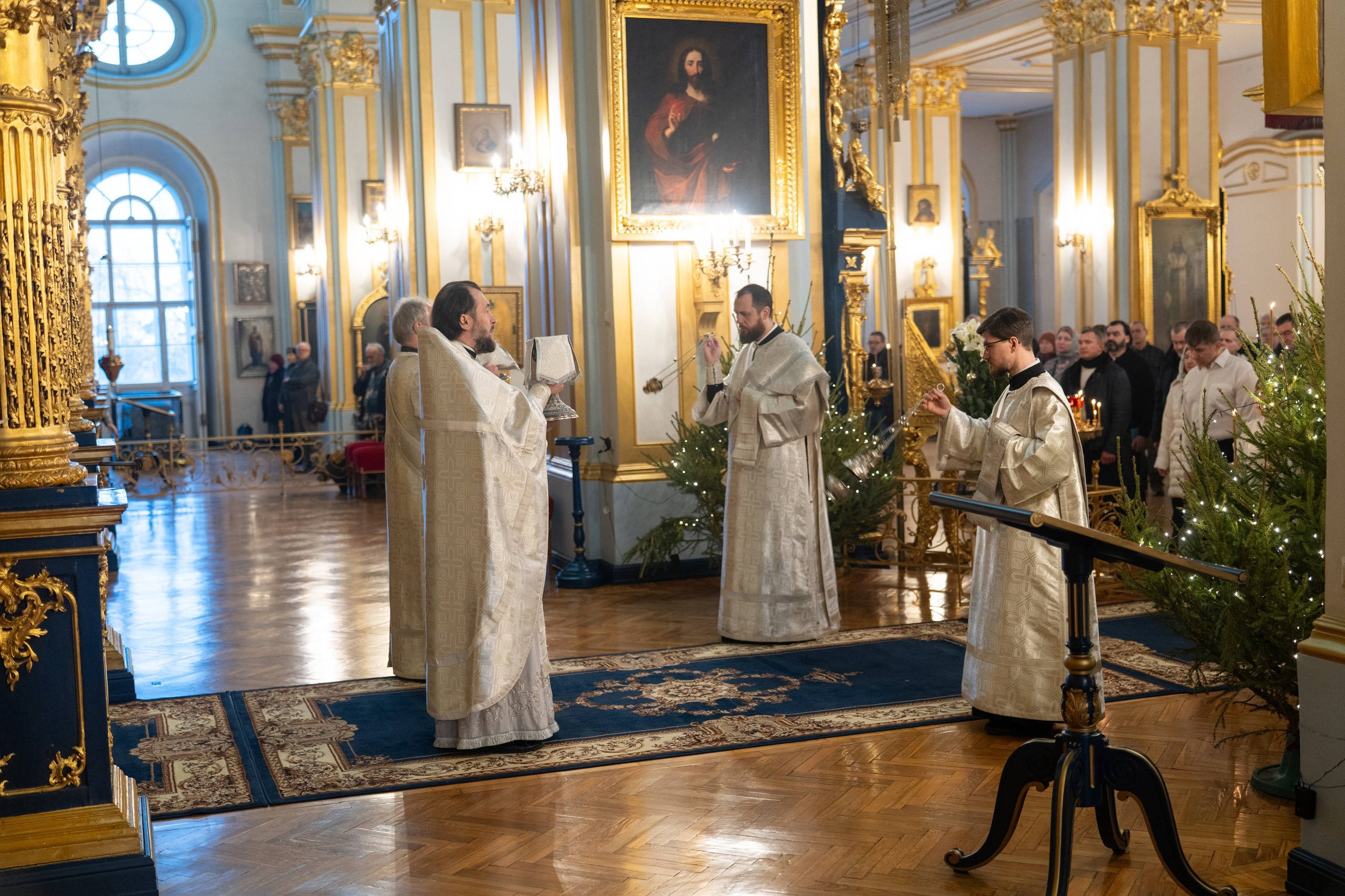Неделя 32-я по Пятидесятнице, пред Богоявлением. Навечерие Богоявления (Крещенский сочельник). Предпразднство Богоявления. НИКОЛО-БОГОЯВЛЕНСКИЙ МОРСКОЙ СОБОР