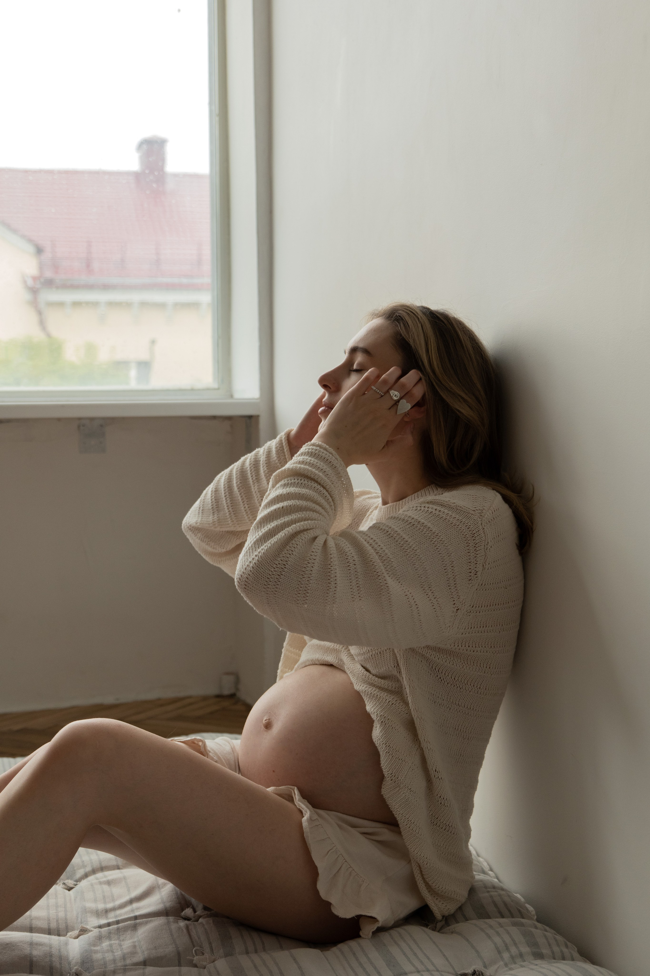 Студийная фотосессия «В ожидании». Фотограф видеограф Ольга Василевская