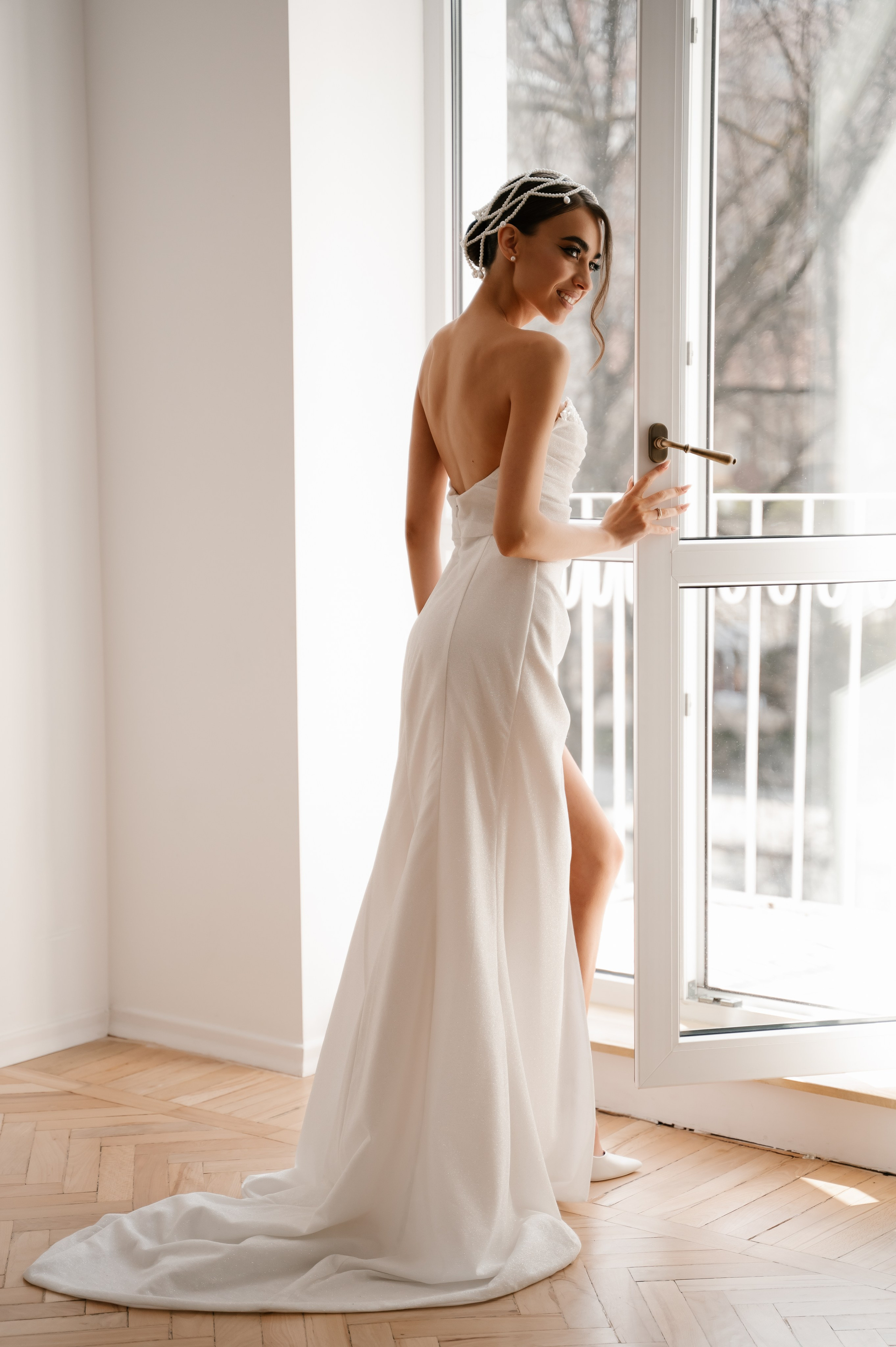 Утро жениха и невесты и съемка в студии. Свадебный и семейный фотограф Пенза Анастасия Артюшкина