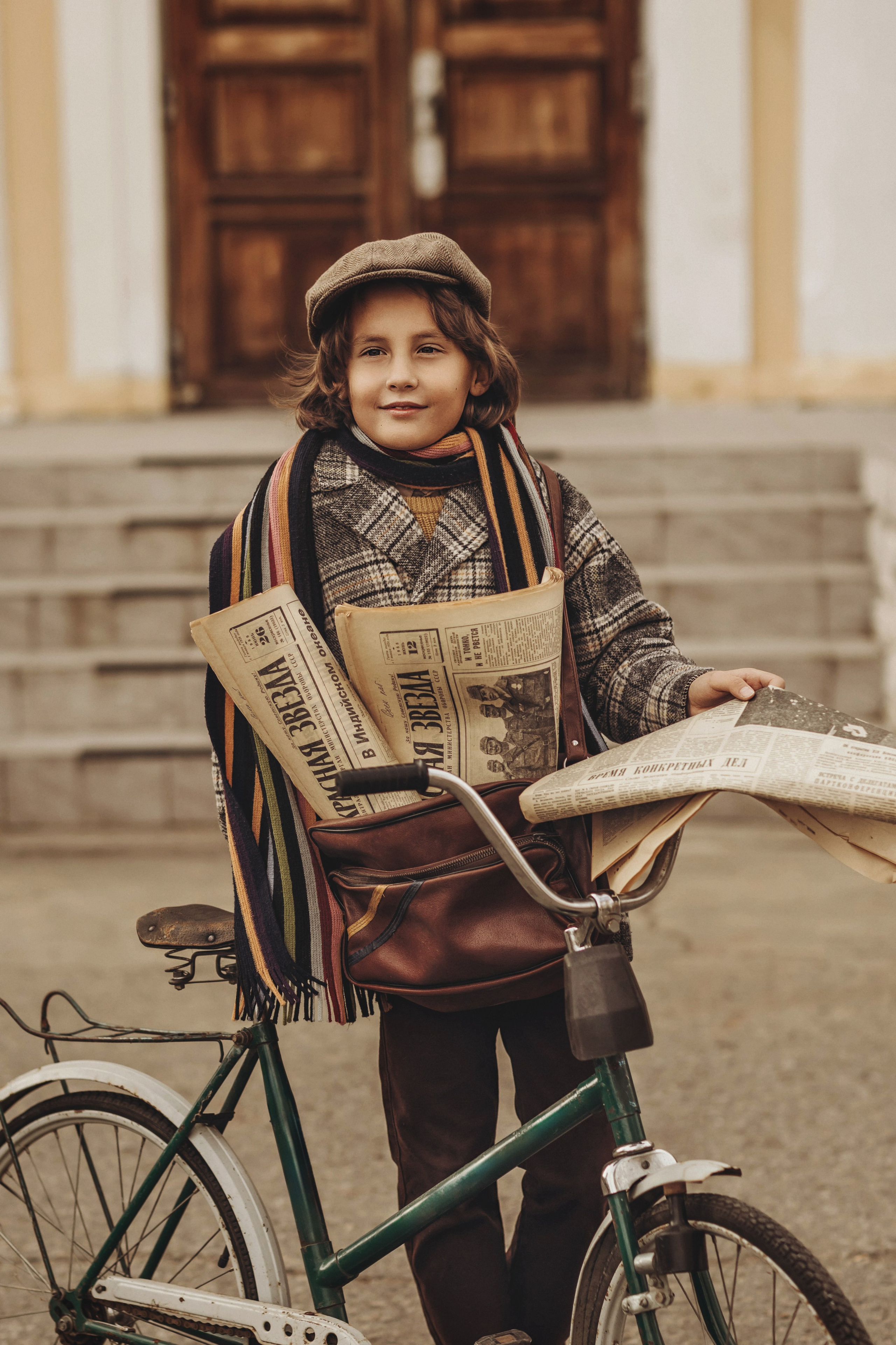 Детская фотосессия в стиле ретро. Детский и семейный фотограф Елена Воропаева