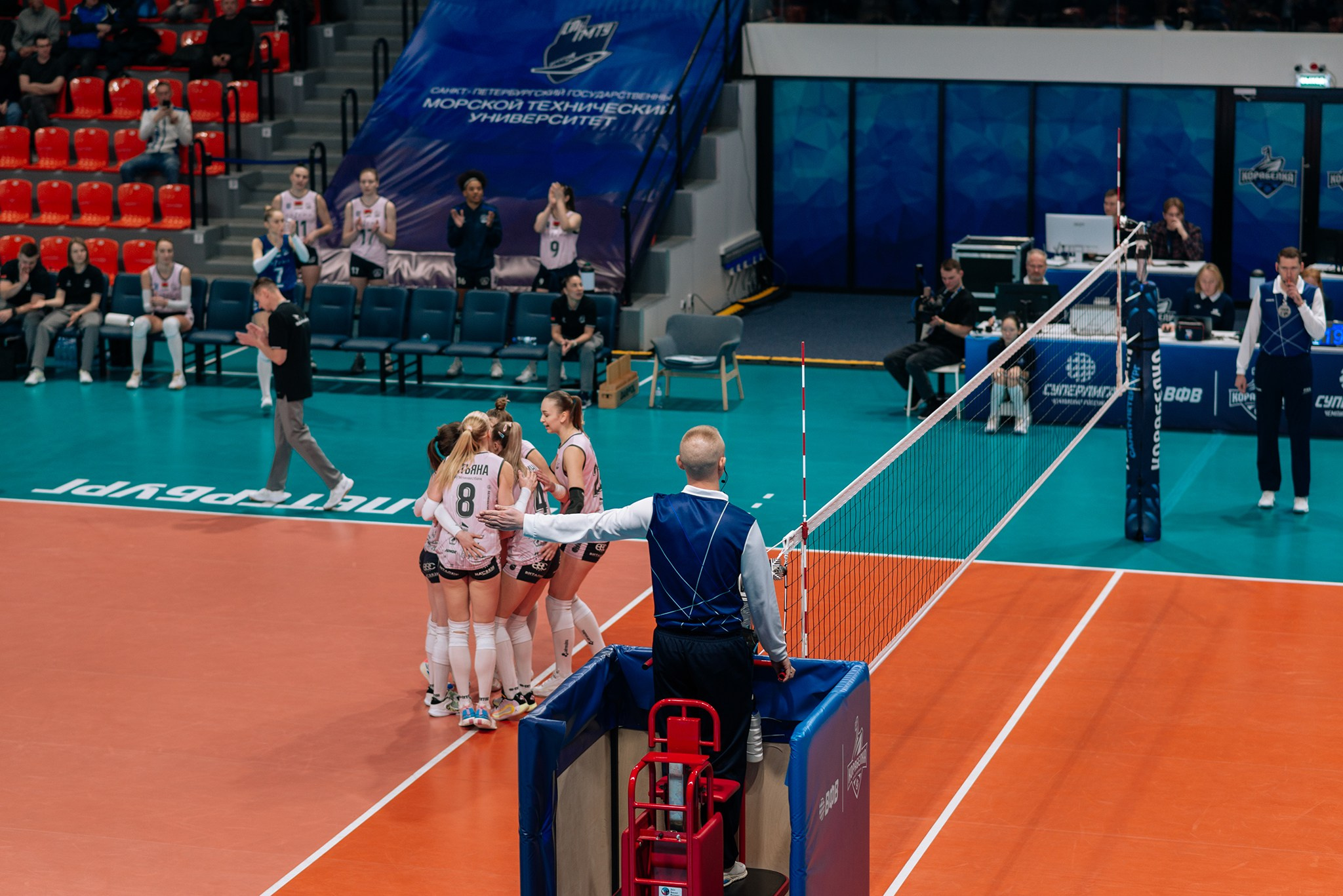 «Корабелка» — «Минчанка» Суперлига чемпионат России. Январь 26. Репортажный фотограф в Санкт-Петербурге Анастасия Клёпова