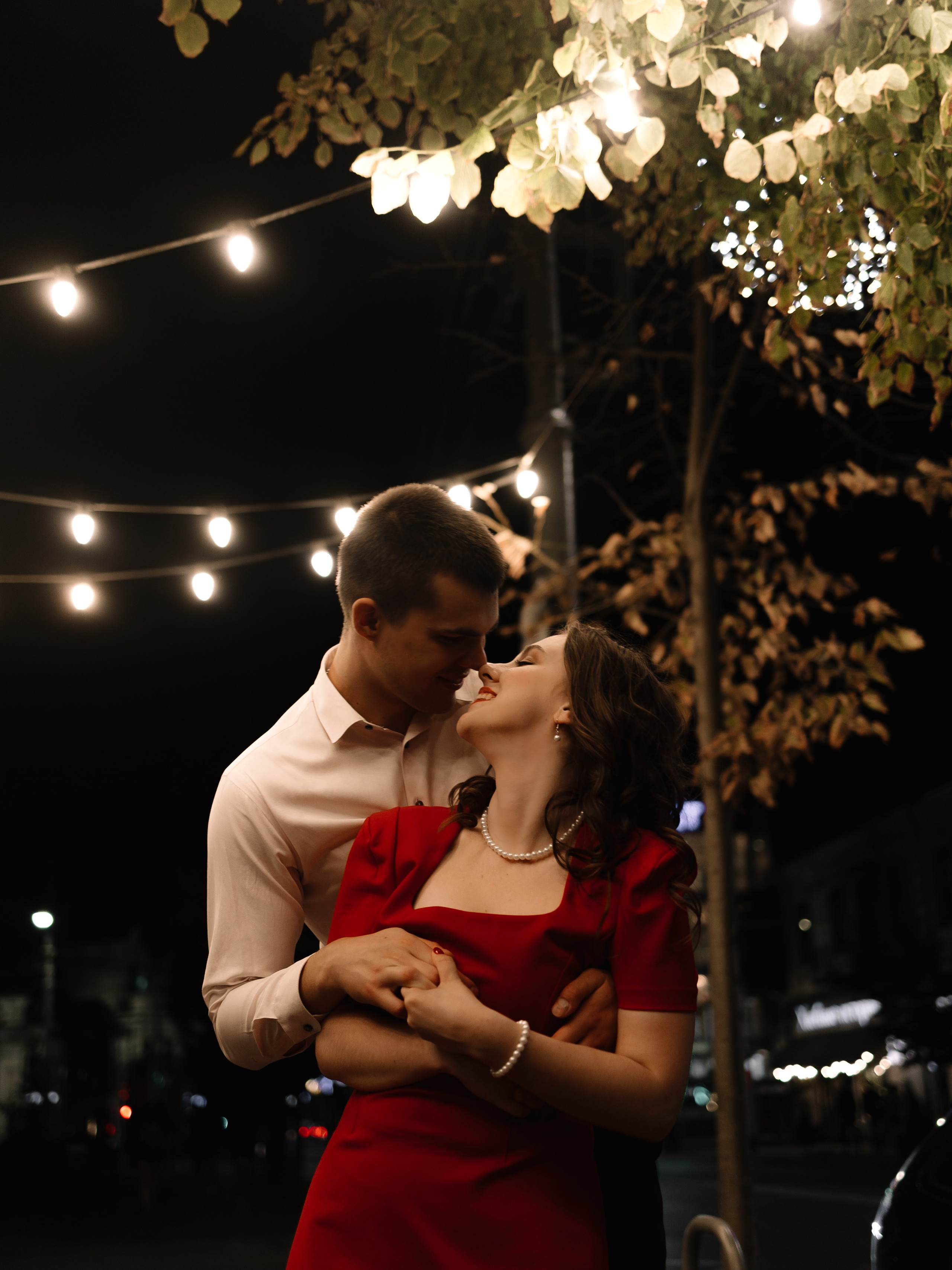 Лёша и Соня. Ночной Краснодар. Семейный фотограф в Краснодаре Храмова Анна