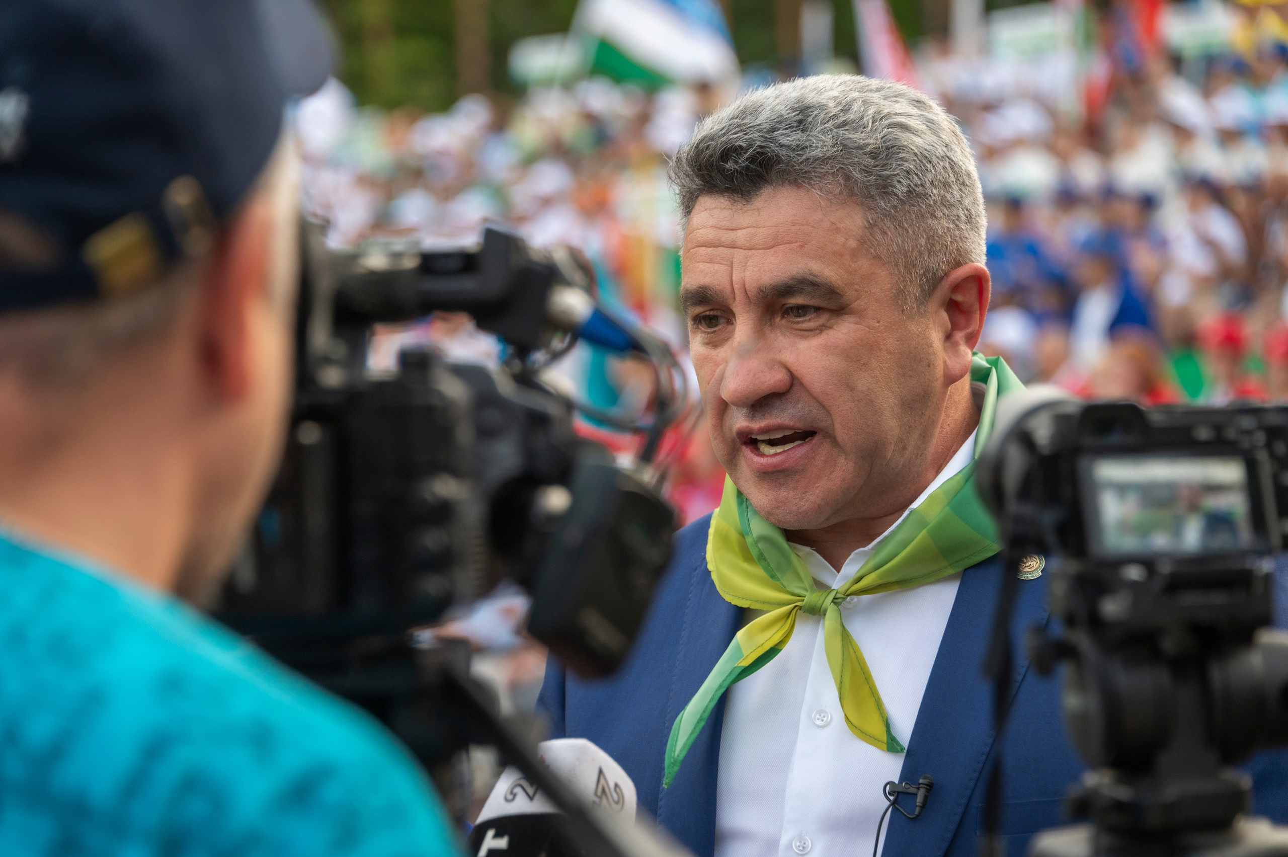 Полевая олимпиада Юных геологов. Фотограф Роман Адлер