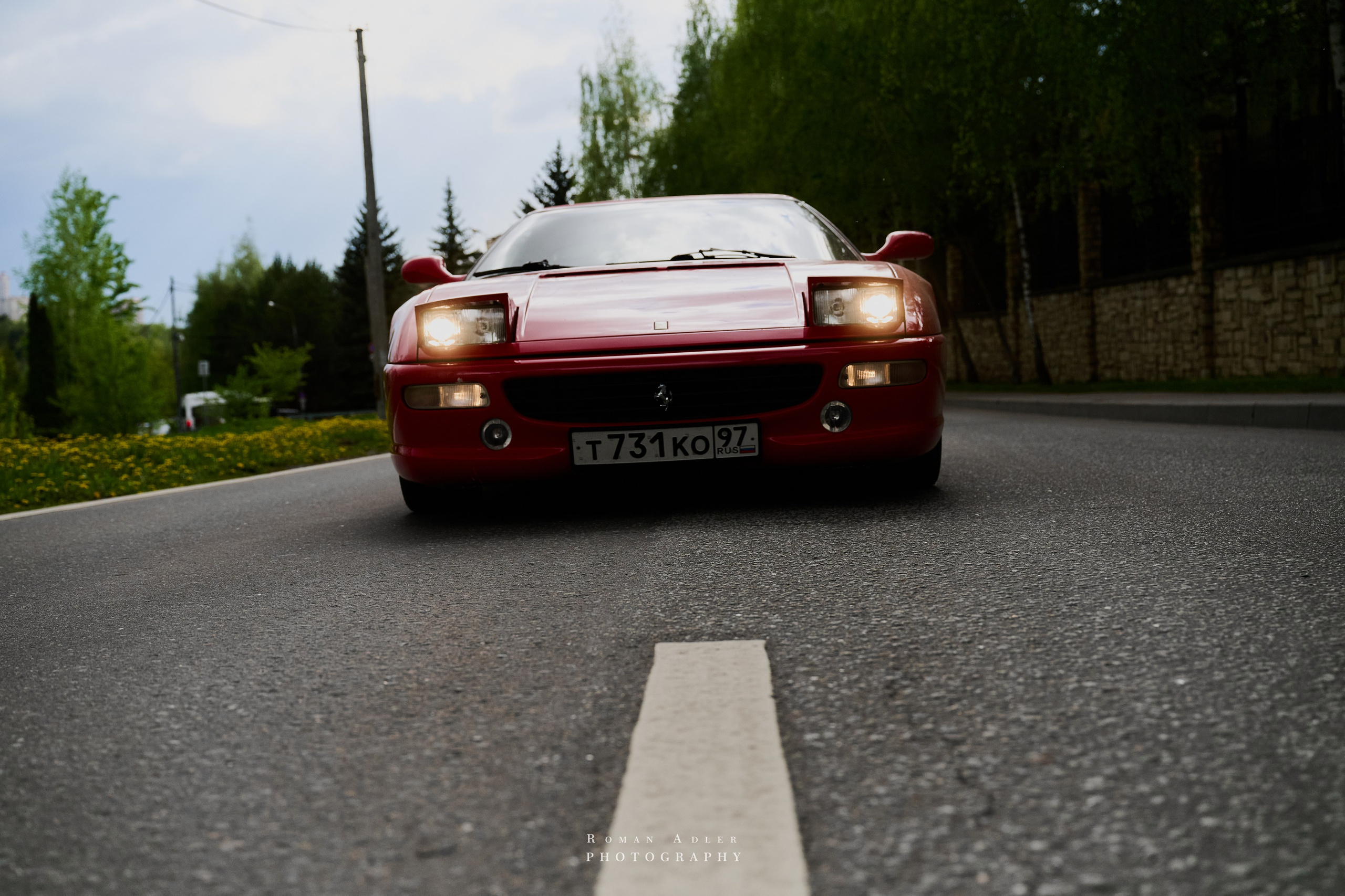 Ferrari 355 GTS. Фотограф Роман Адлер