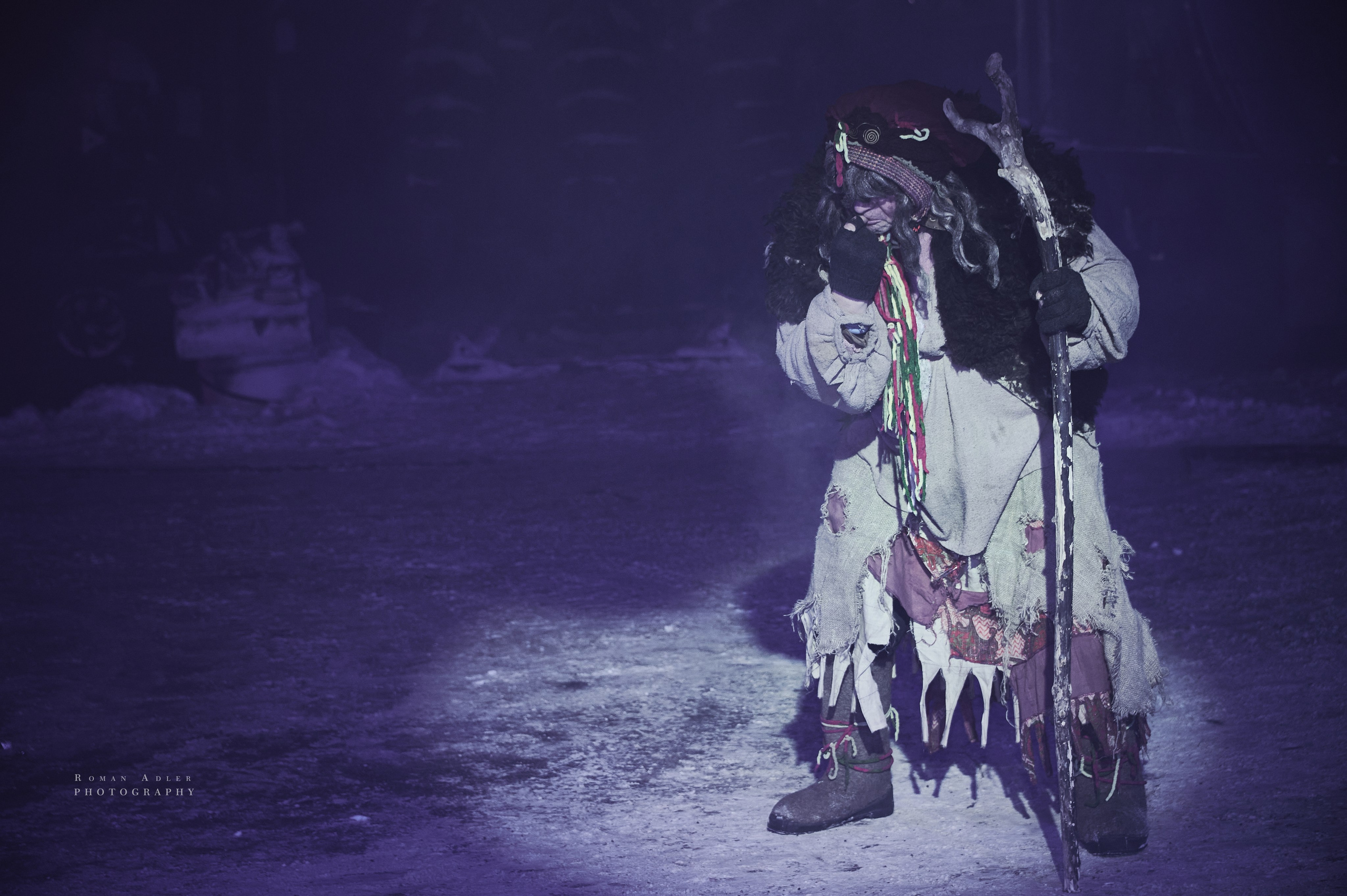 Новогодняя сказка от Ночных волков. Фотограф Роман Адлер