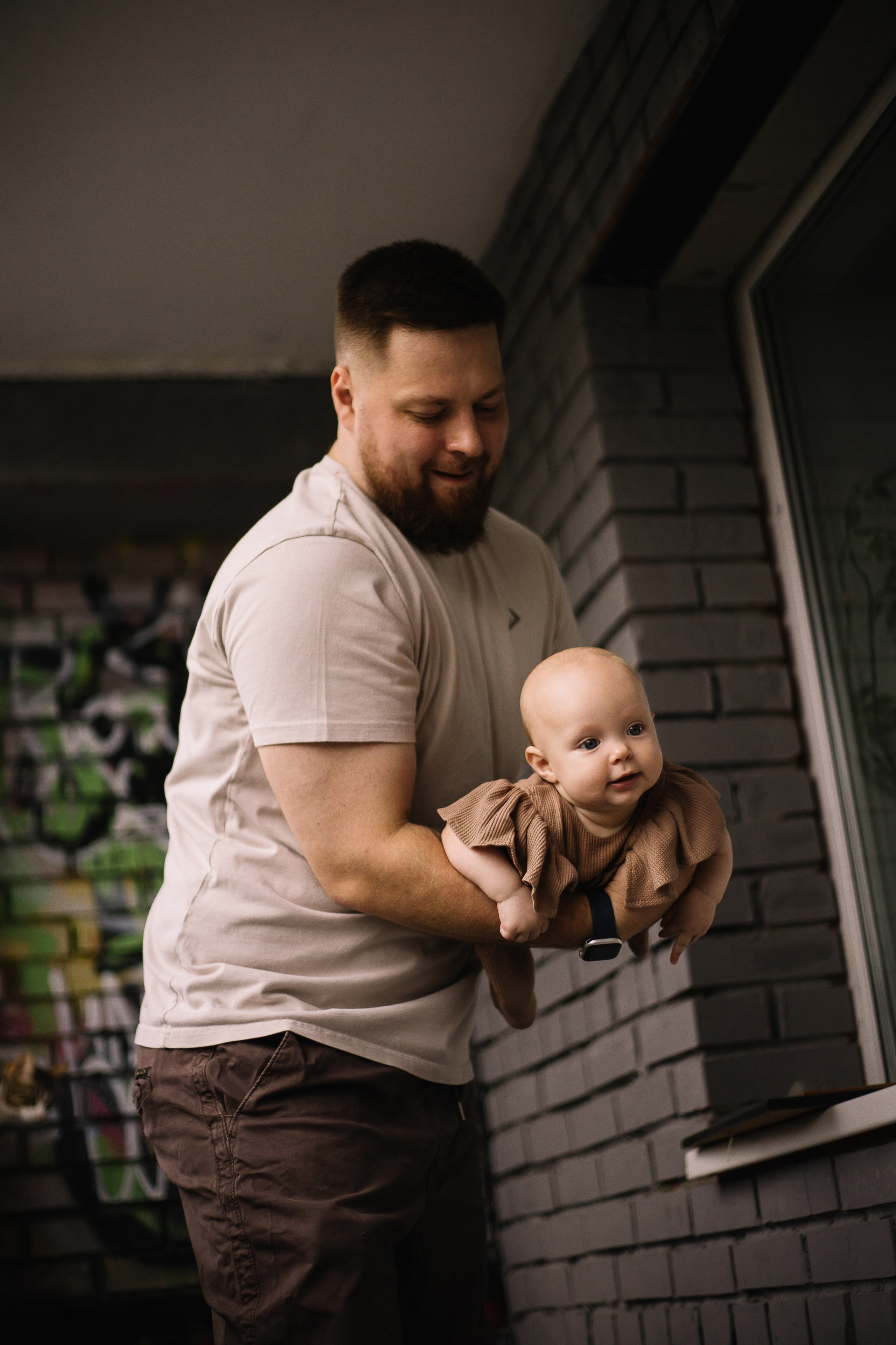 Домашняя фотосессия на пол годика. Семейный фотограф в Томске Максимова Екатерина