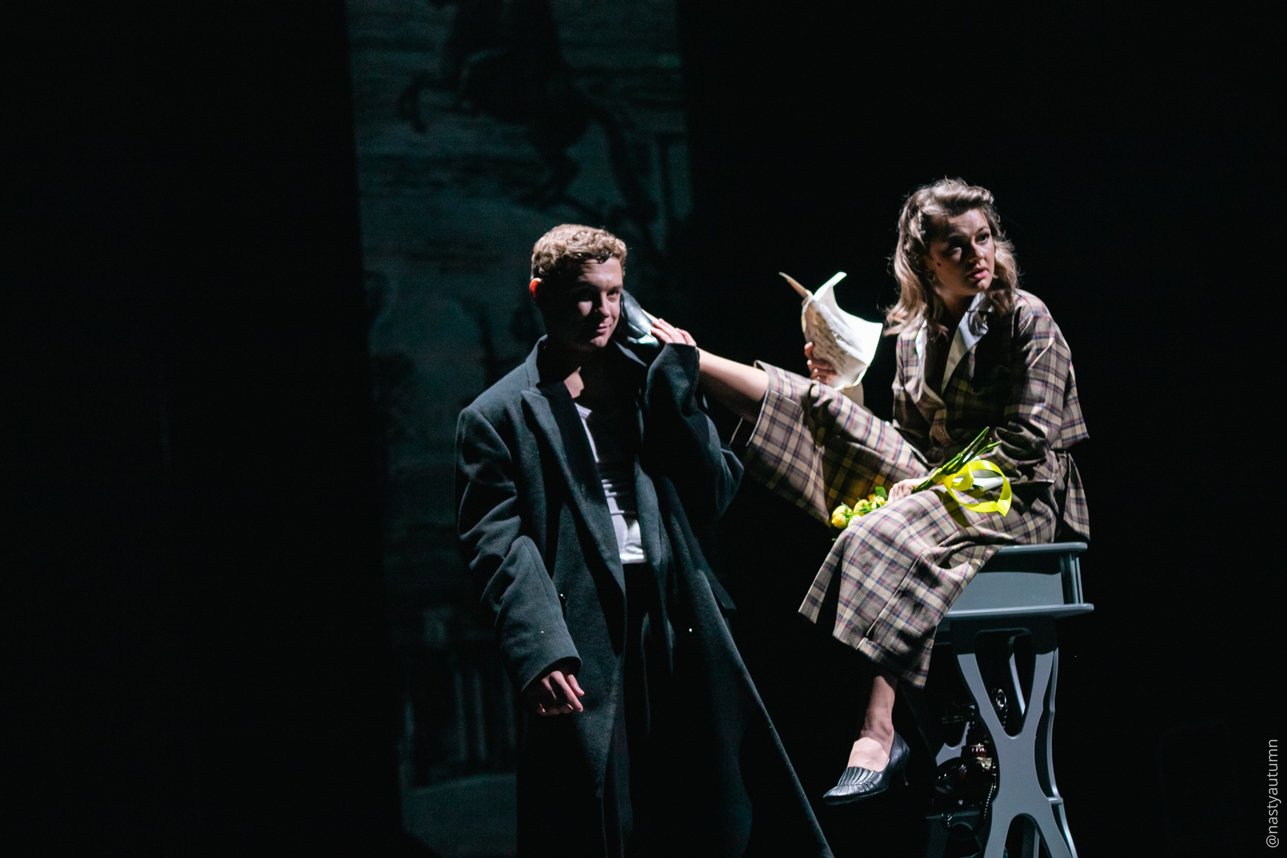 Генеральный прогон «Маяковский. Я сам.». Репортажный и концертный фотограф в Москве Анастасия Осень