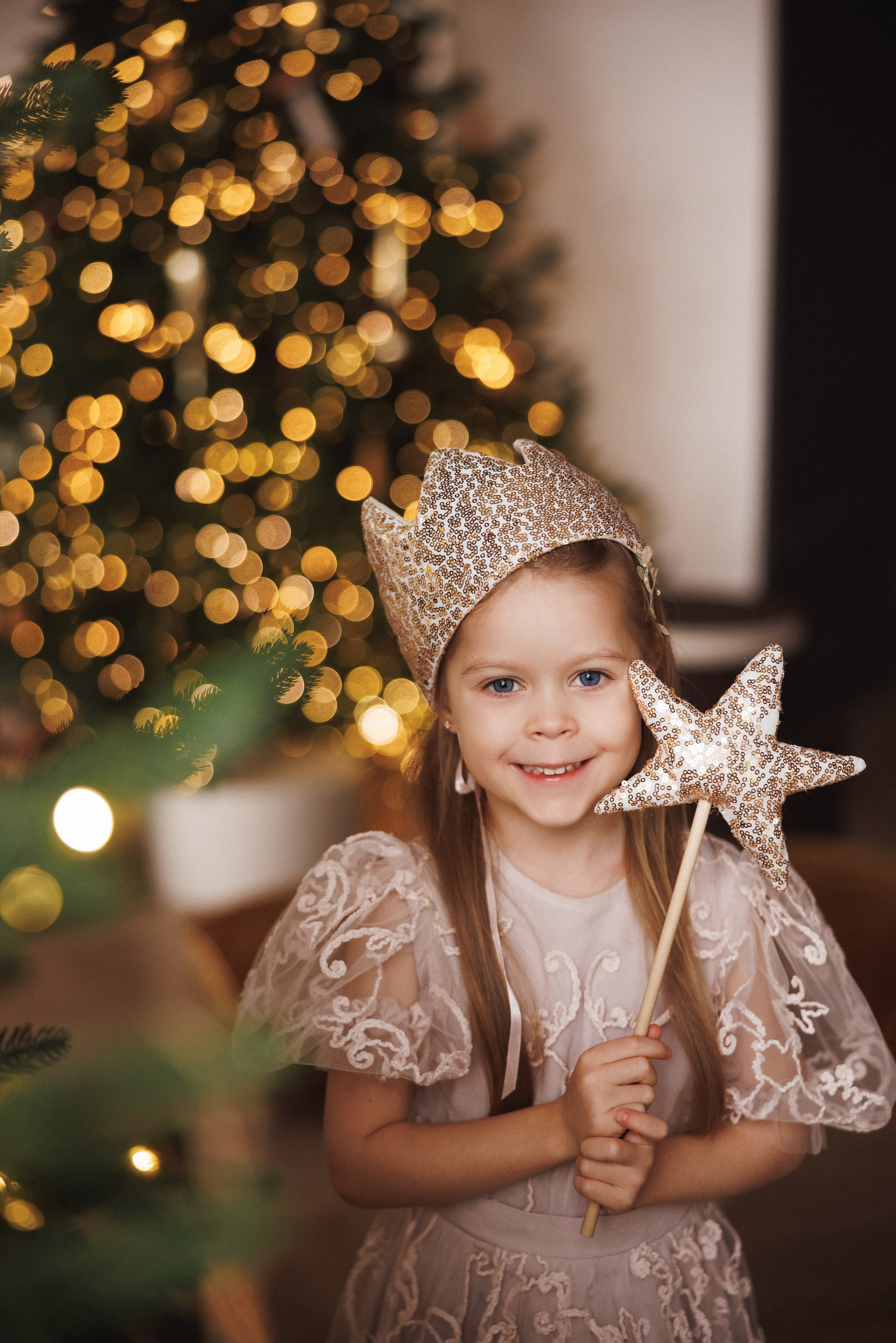 Семейная новогодняя фотосессия в фотостудии «Париж», город Краснодар. Семейный и детский фотограф в Краснодаре Анна Трашкова