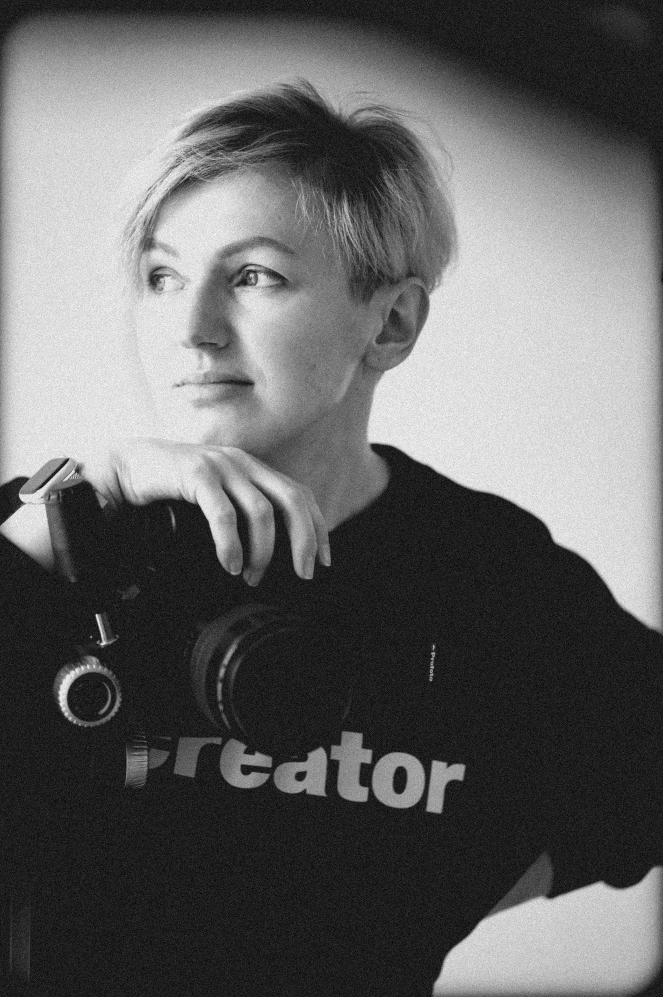 Катю чб. Elnora Atnagulova Foodphotography