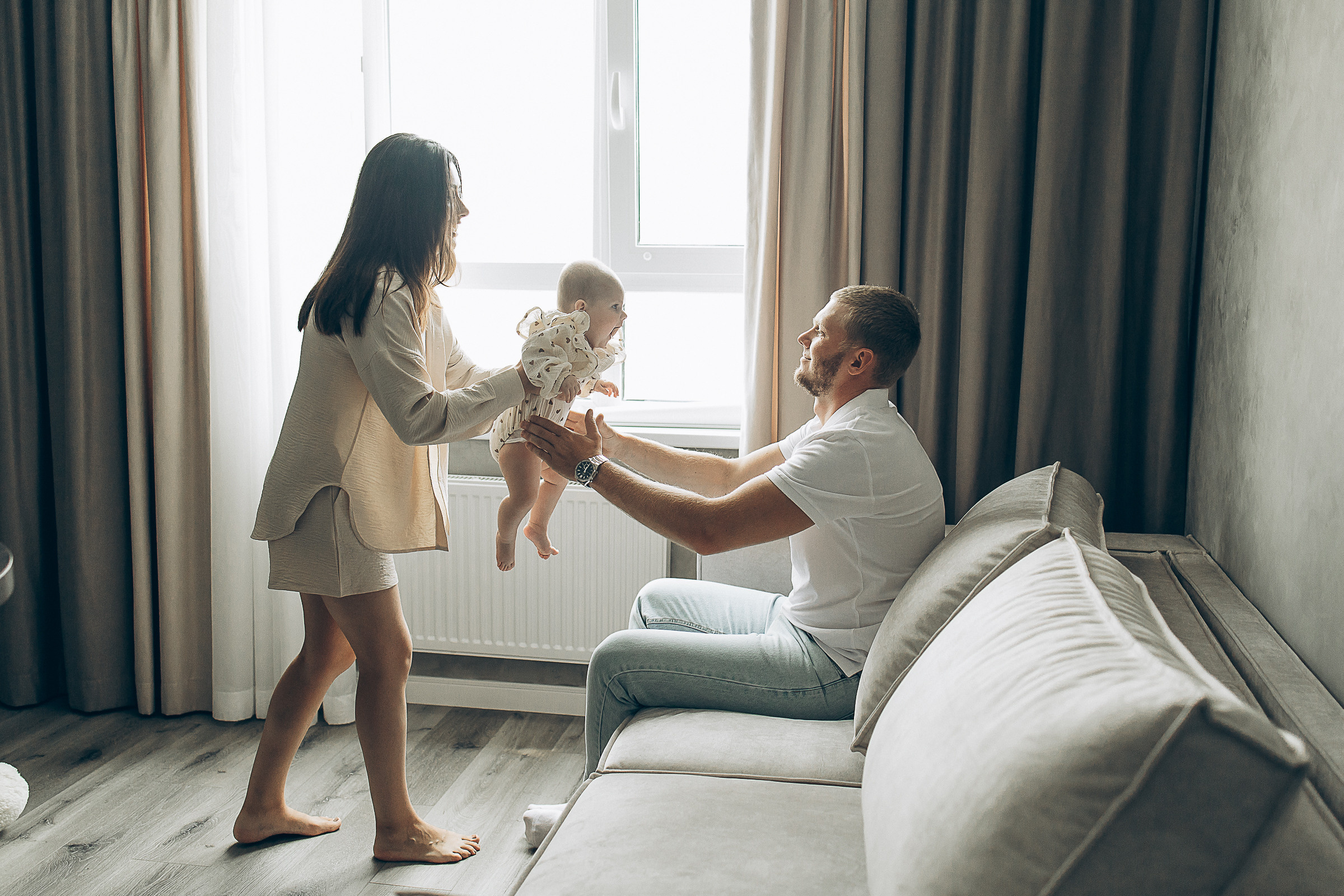 Полина и ее семья. Семейный фотограф Тюмень Смирнова Юлия